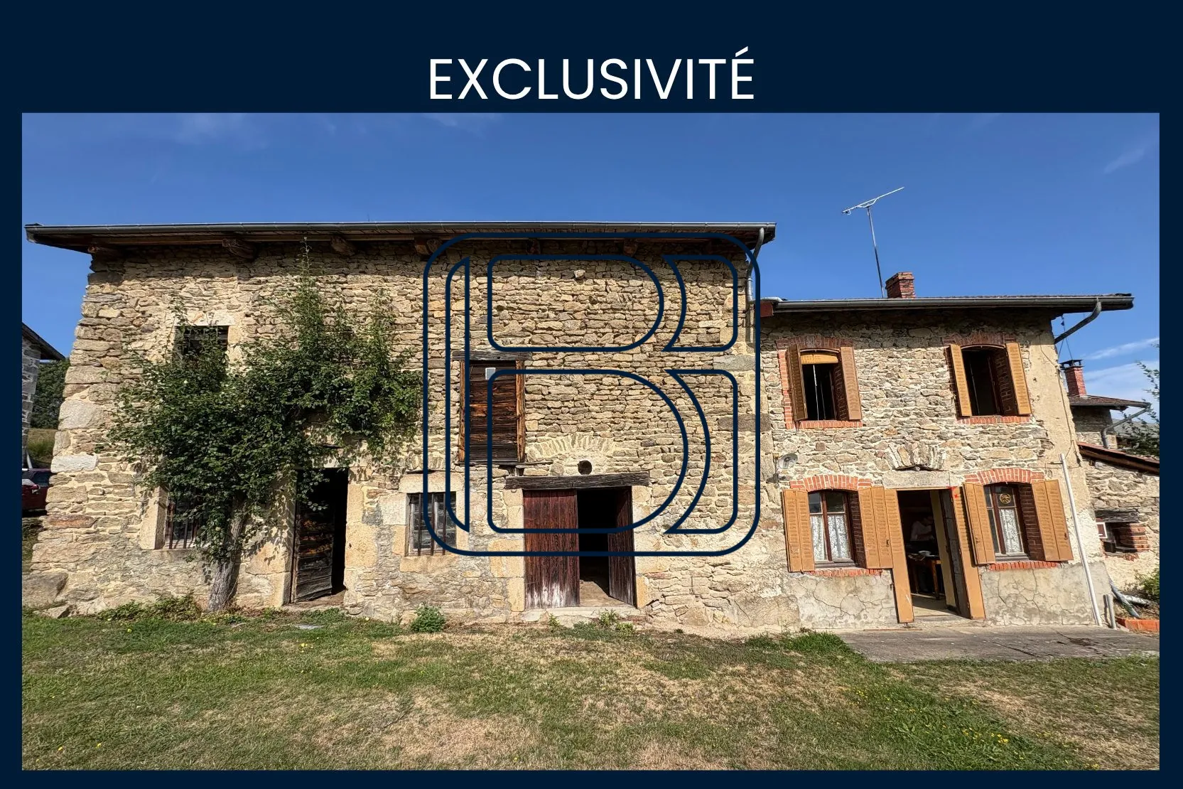 Maison de campagne à vendre dans le Livradois - 74 000 €