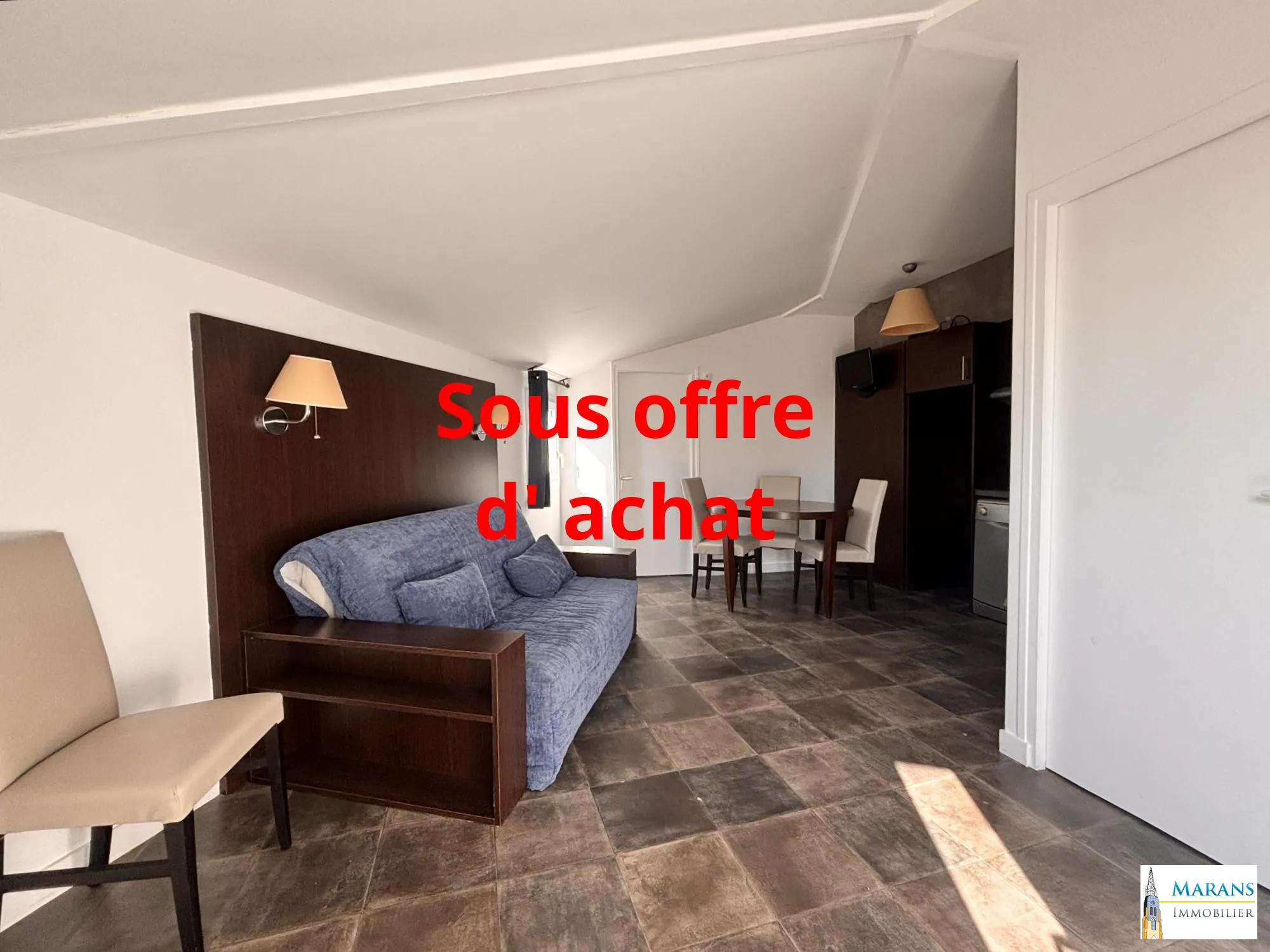 Appartement meublé de 42 m² à Marans proche La Rochelle