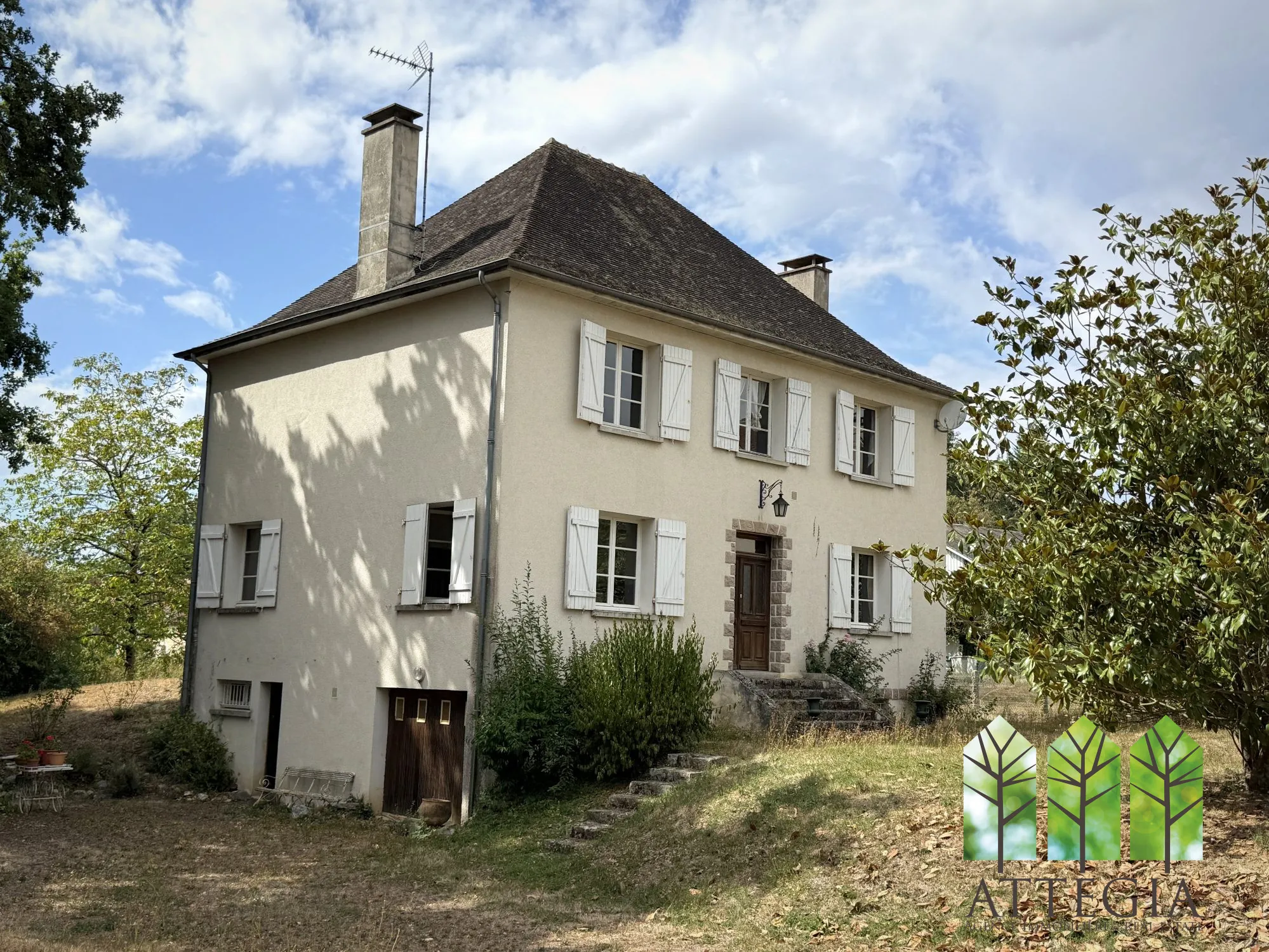 Maison élégante de 180 m² avec terrain de 4180 m² à Bonnat