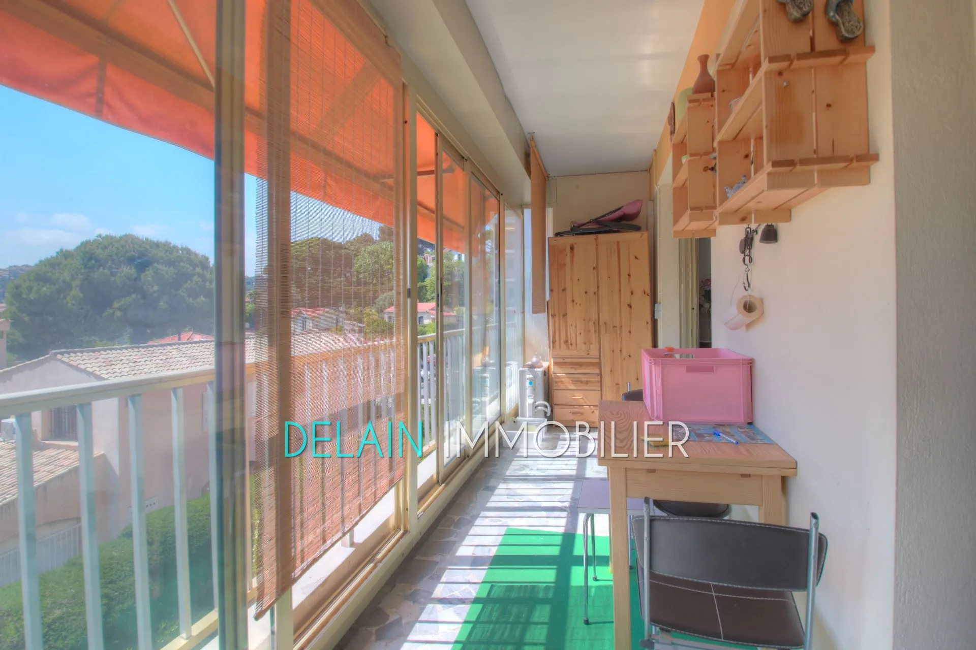 À vendre appartement 3 pièces de 72m² à Cagnes-sur-Mer avec terrasse et garage