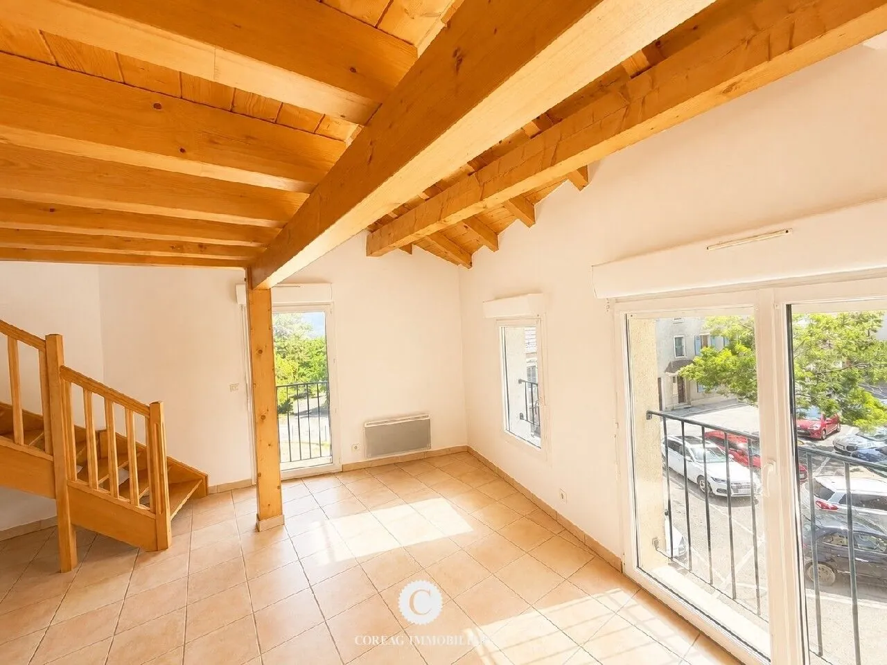 Appartement duplex rénové de 47 m² au centre de Viuz en Sallaz