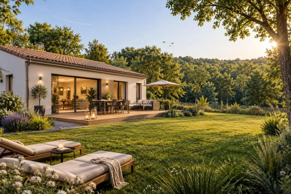 Maison individuelle de 85 m² sur terrain de 1170 m² à Villemation