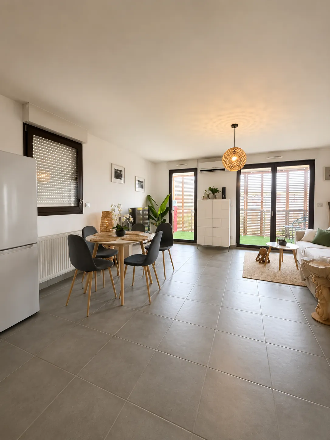 Appartement T4 lumineux avec terrasse et garage à Montpellier, proximité tramway Línea 5