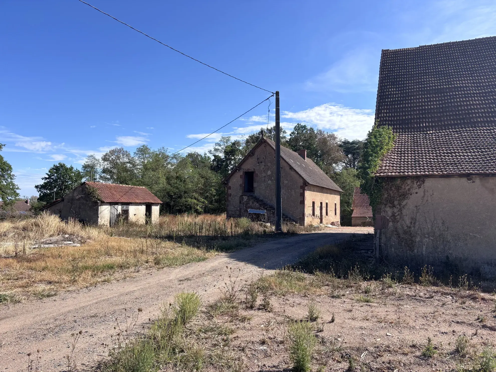 Ferme à rénover avec dépendances et terrain de 3 hectares - Potentiel exceptionnel
