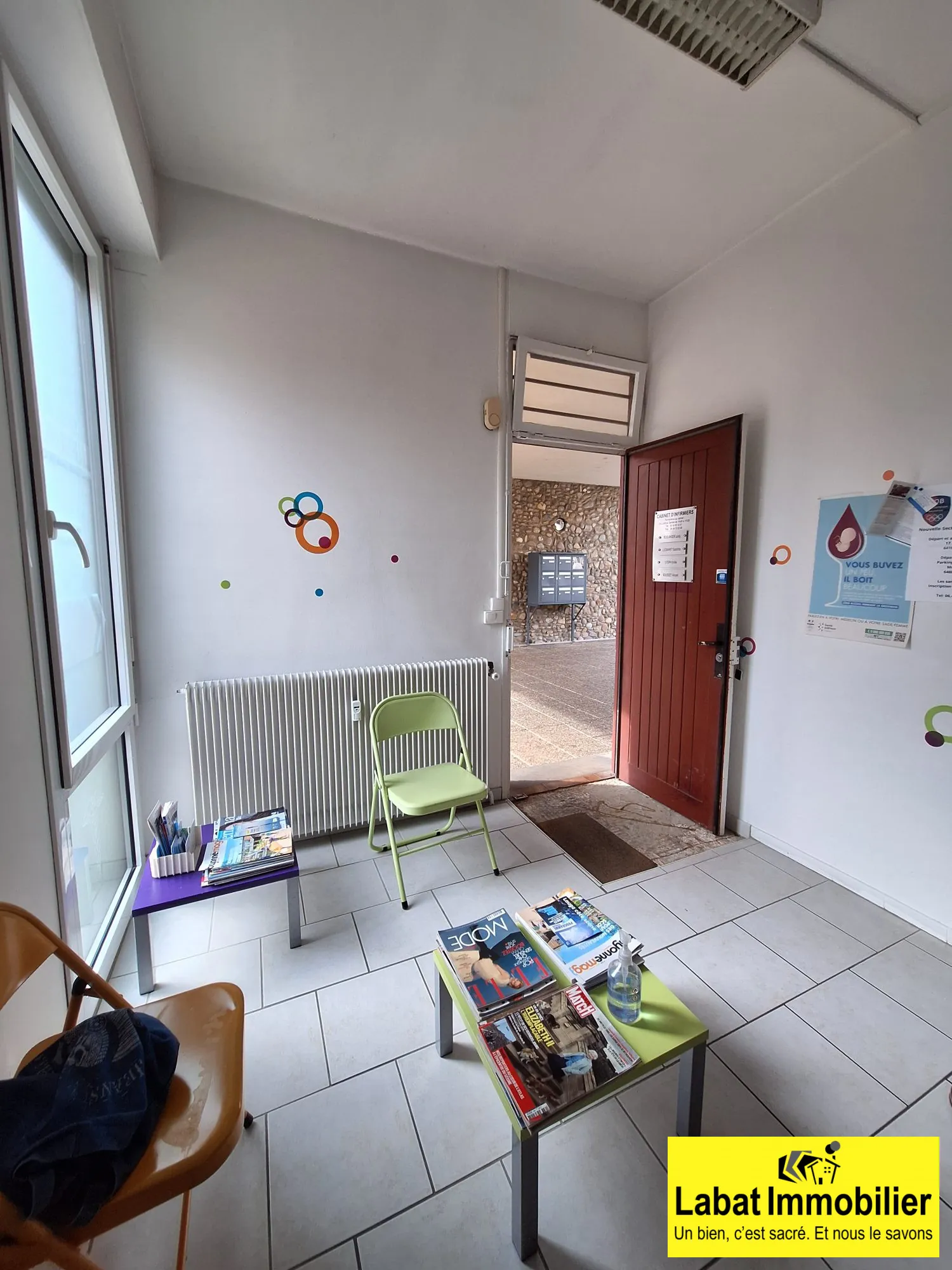 Local professionnel à vendre à Bayonne, idéal pour activité libérale, bail jusqu'en 2028 