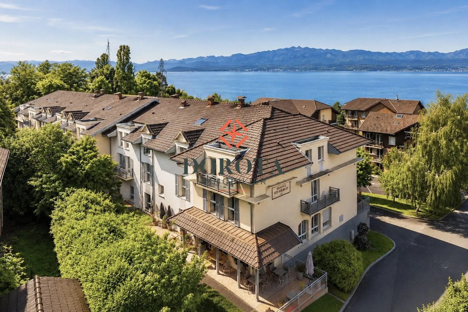 Investissement sécurisé en résidence médicalisée face au Lac Léman à Évian-les-Bains