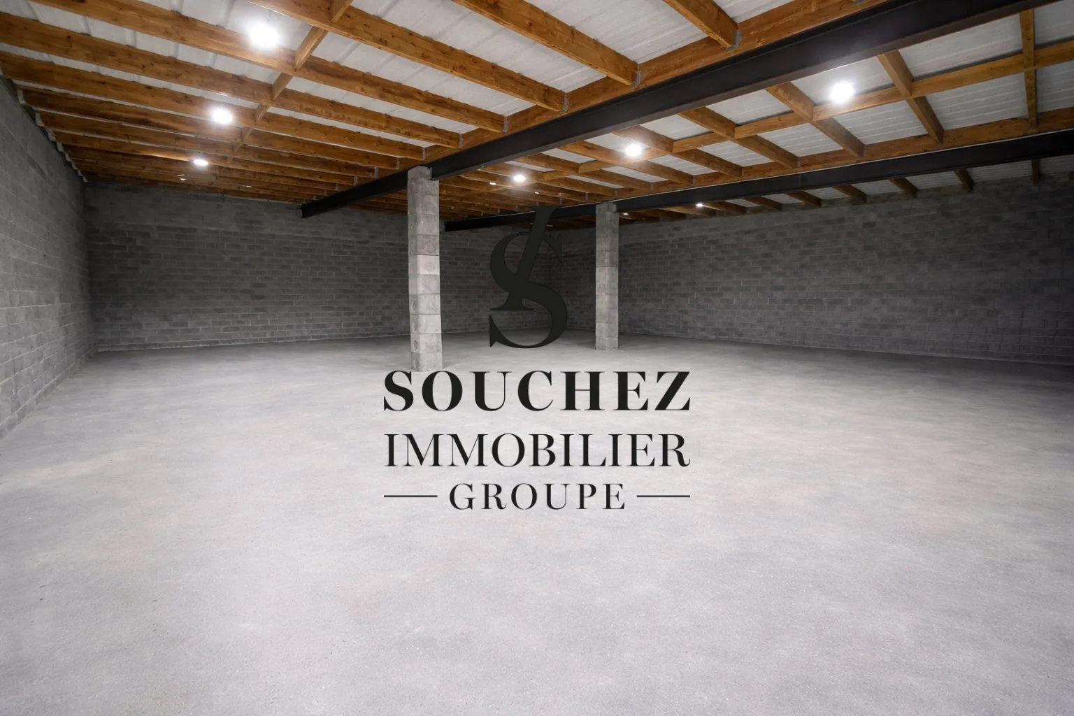 Entrepôt neuf de 312 m² à Wingles - Local professionnel moderne