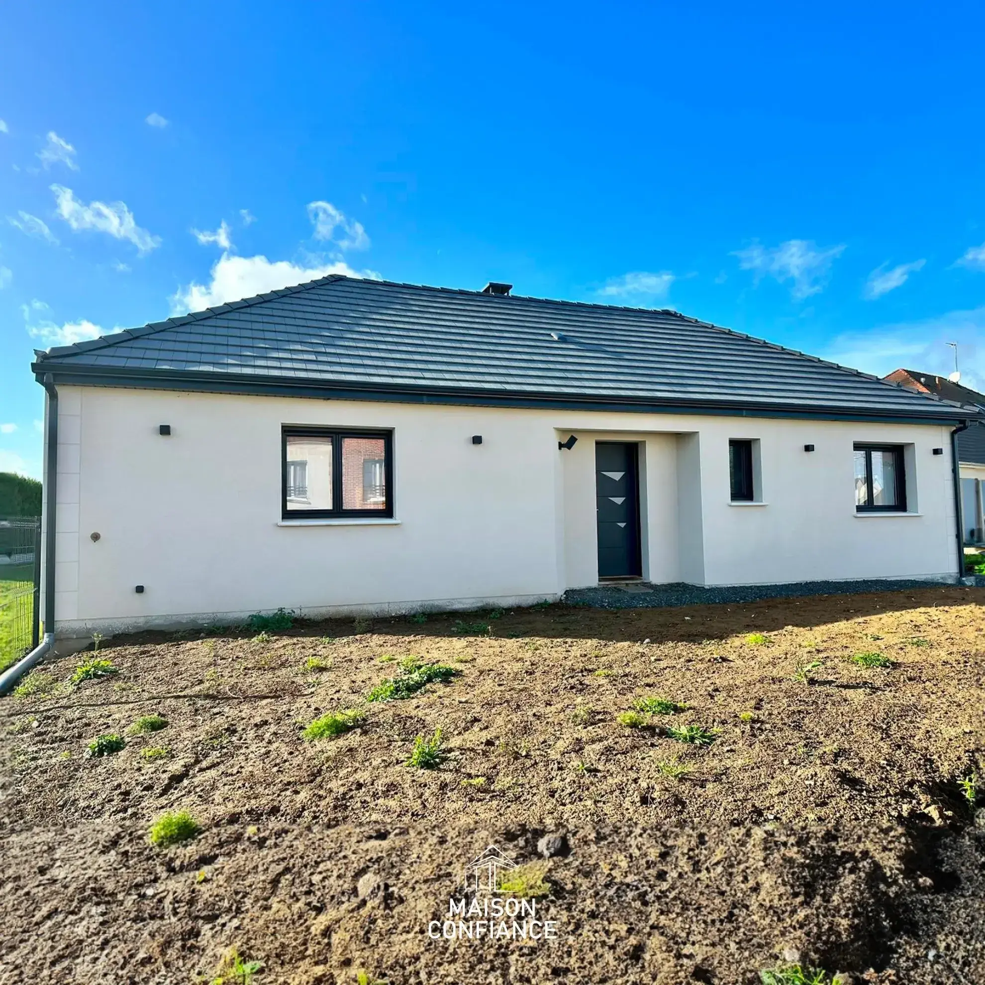 Maison moderne de 125m² à Rosières-en-Santerre avec norme RE2020