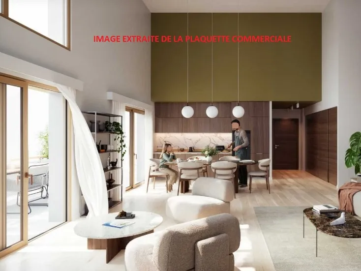 Appartement 2 pièces à Thonon-les-Bains avec balcon et parking, livraison 2028
