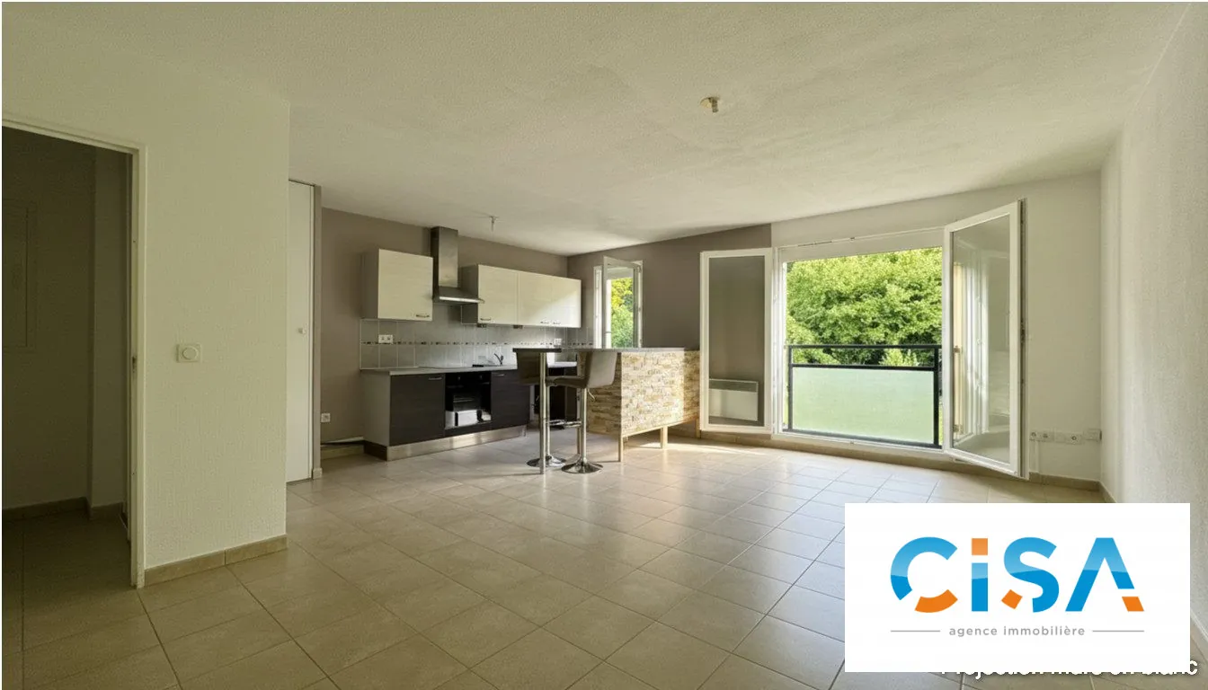 Appartement T4 lumineux avec parking et vue forêt à Verneuil-en-Halatte