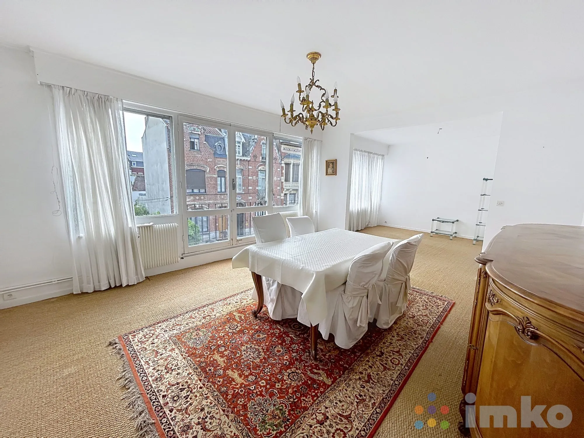 Bel appartement traversant lumineux à Tourcoing de 100 m² avec garage
