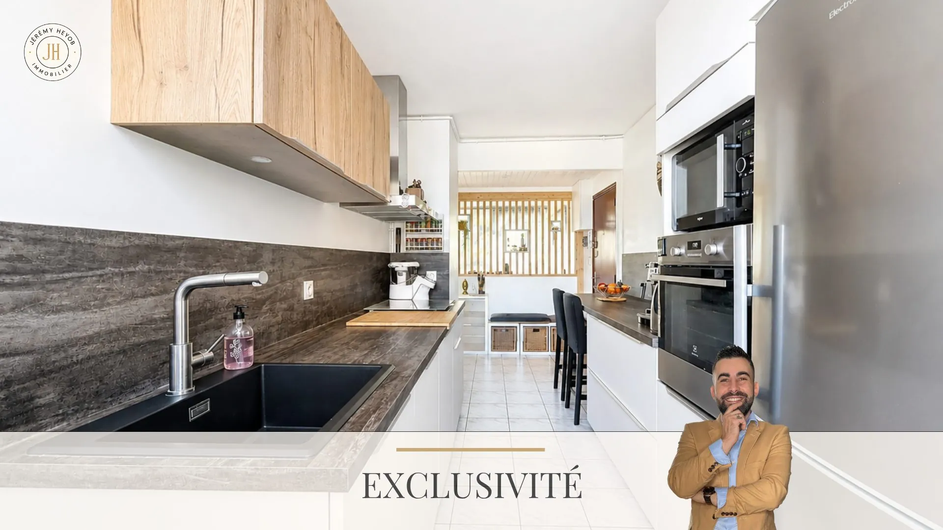 Appartement T4 lumineux de 81,23 m² à Saint-Priest avec cave et parking