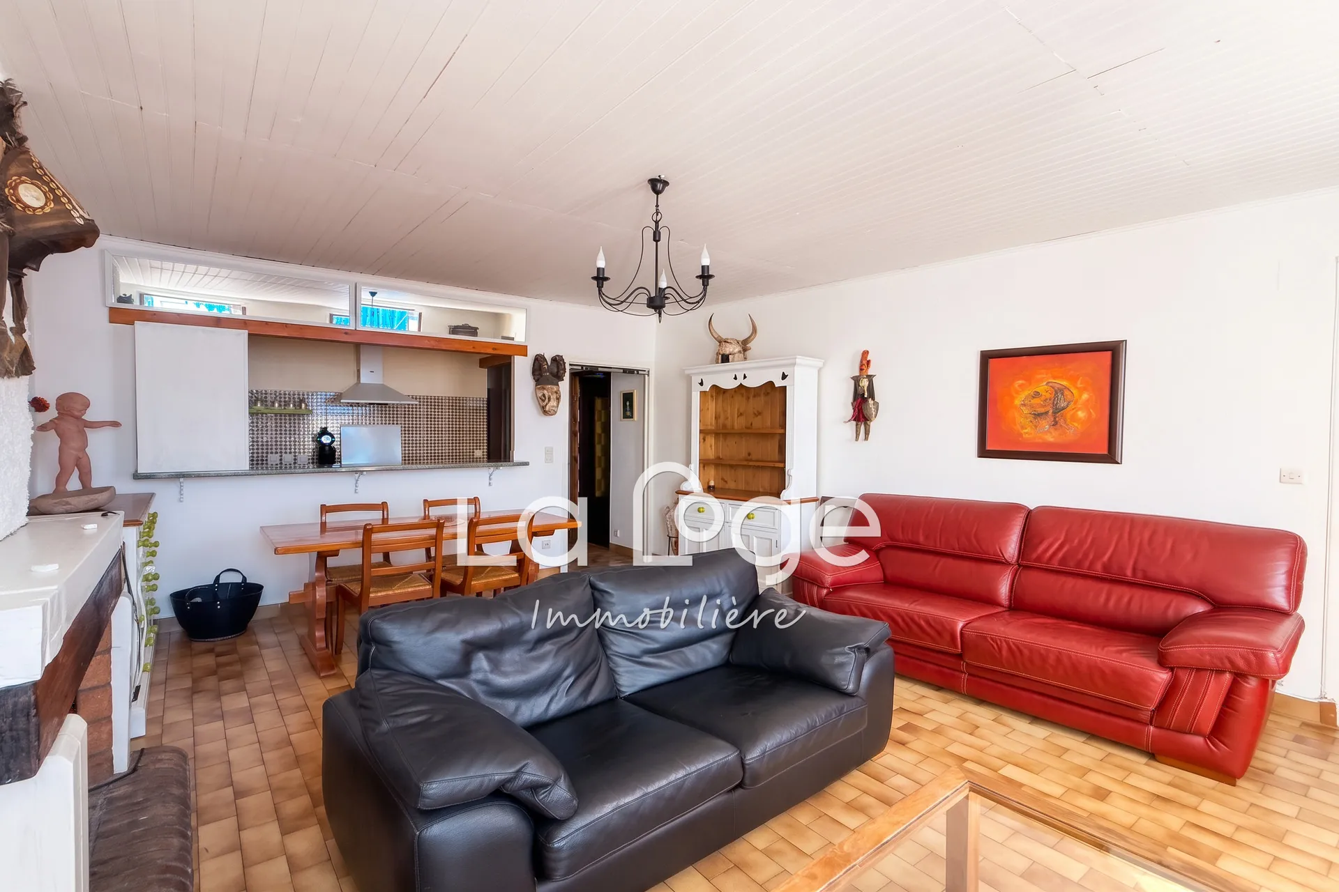Appartement 3 pièces lumineux à Gap avec cave et poêle à granulés 