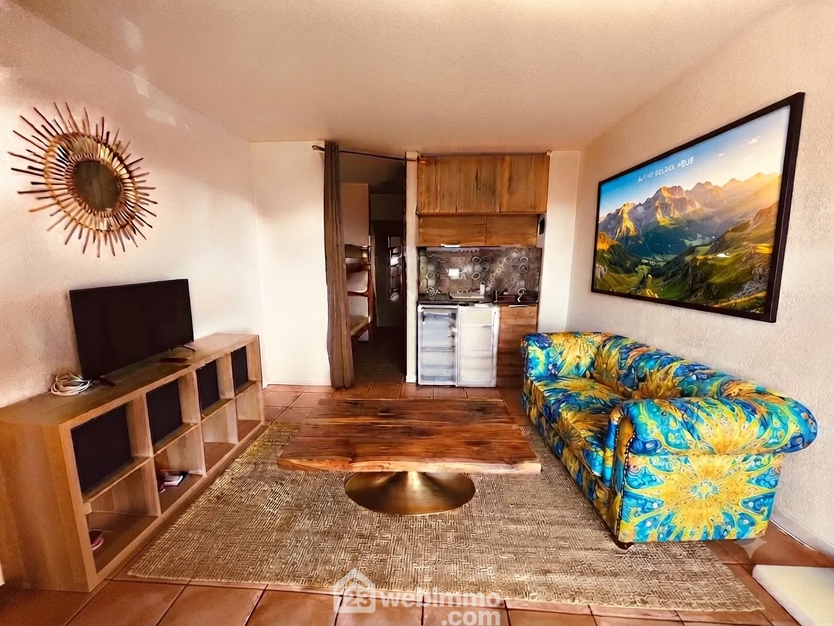 Studio lumineux à Canet-en-Roussillon avec vue mer - Idéal investissement ou résidence