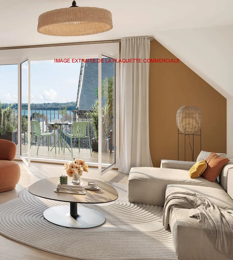 Vente d'un appartement T2 neuf à La Richardais (35780) avec balcon et parking