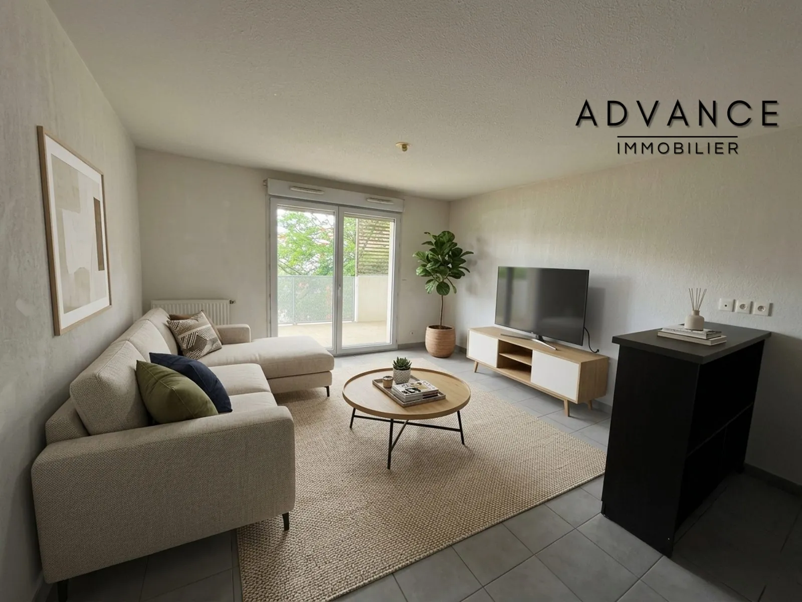 Appartement T3 à Launaguet avec balcon, parking et ascenseur