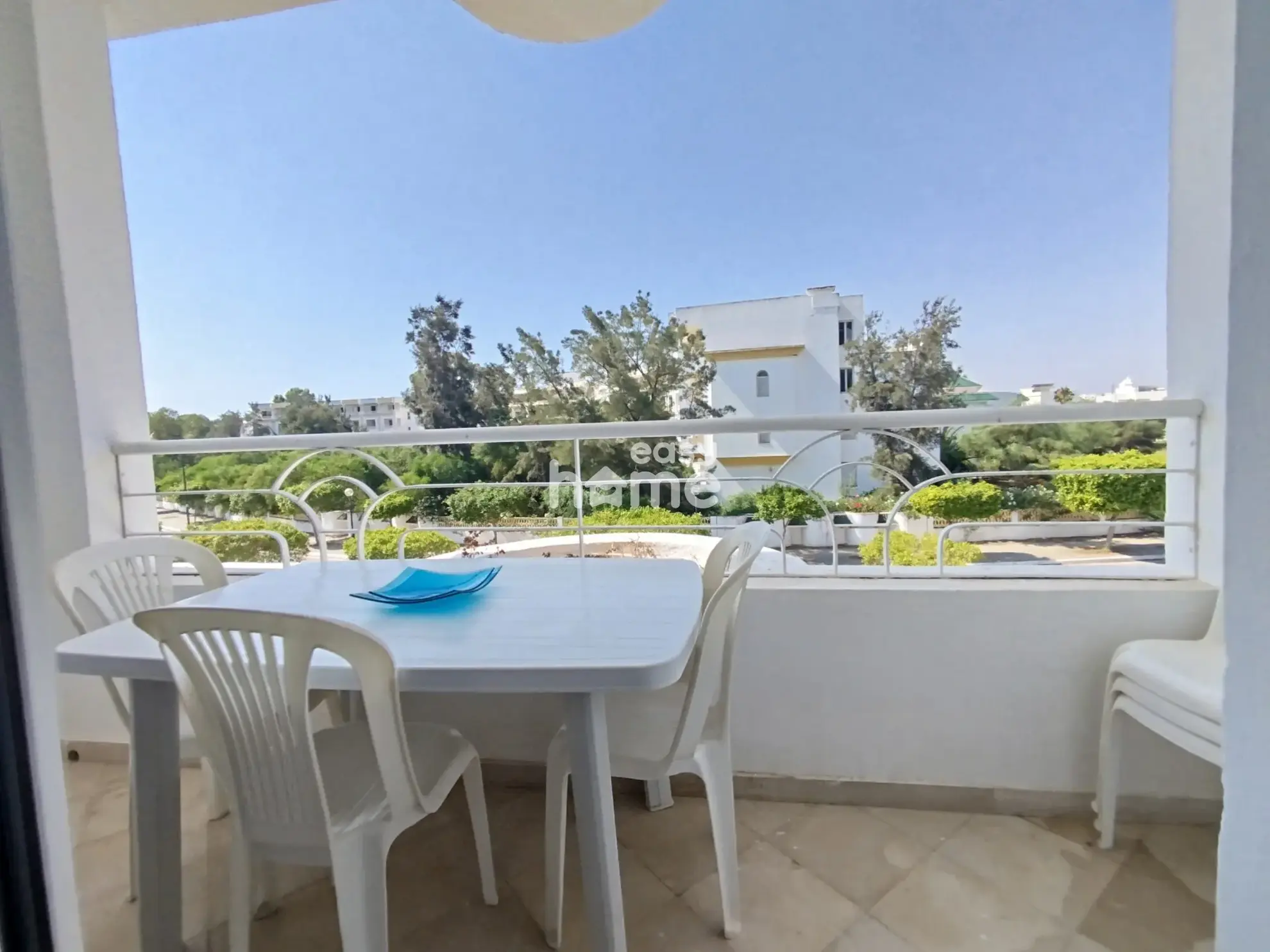 Appartement 1 chambre avec piscine et accès plage à Yasmine Hammamet