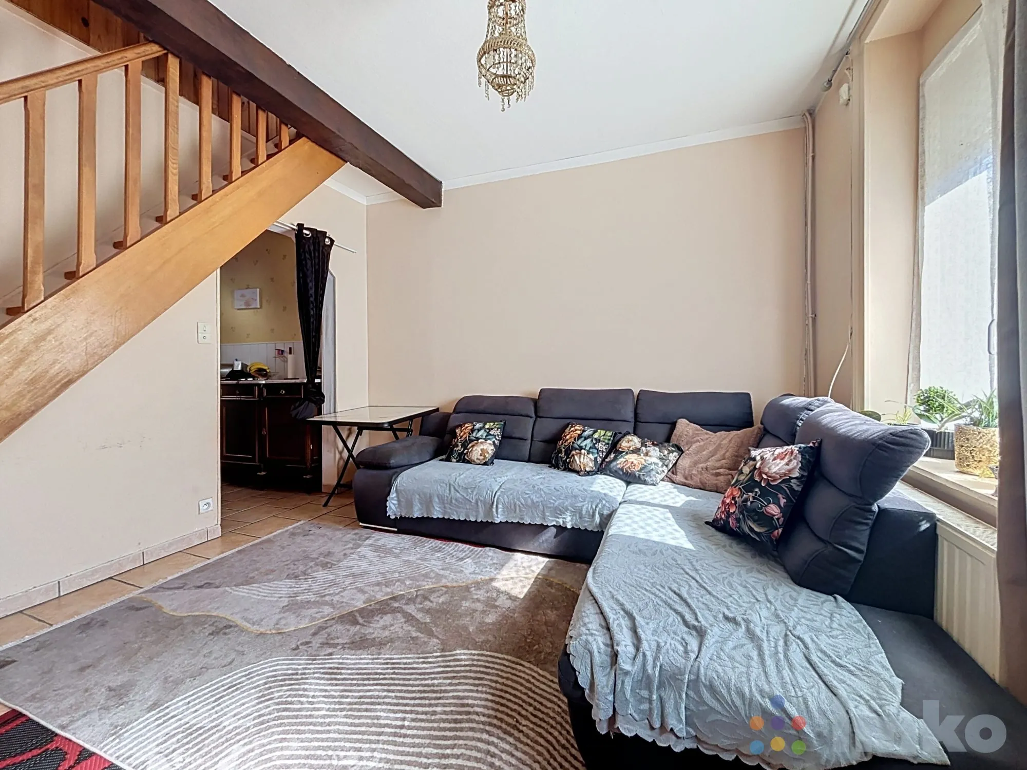 Maison à rénover de 56 m² avec 3 chambres et cour à Marcq-en-Baroeul