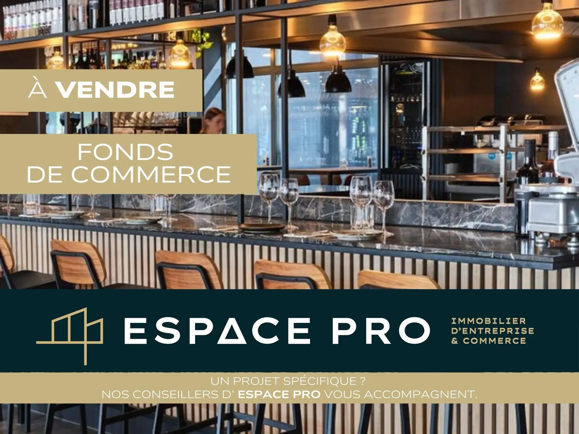 Bar en emplacement numéro 1 à Trouville-sur-Mer avec terrasse et licence IV