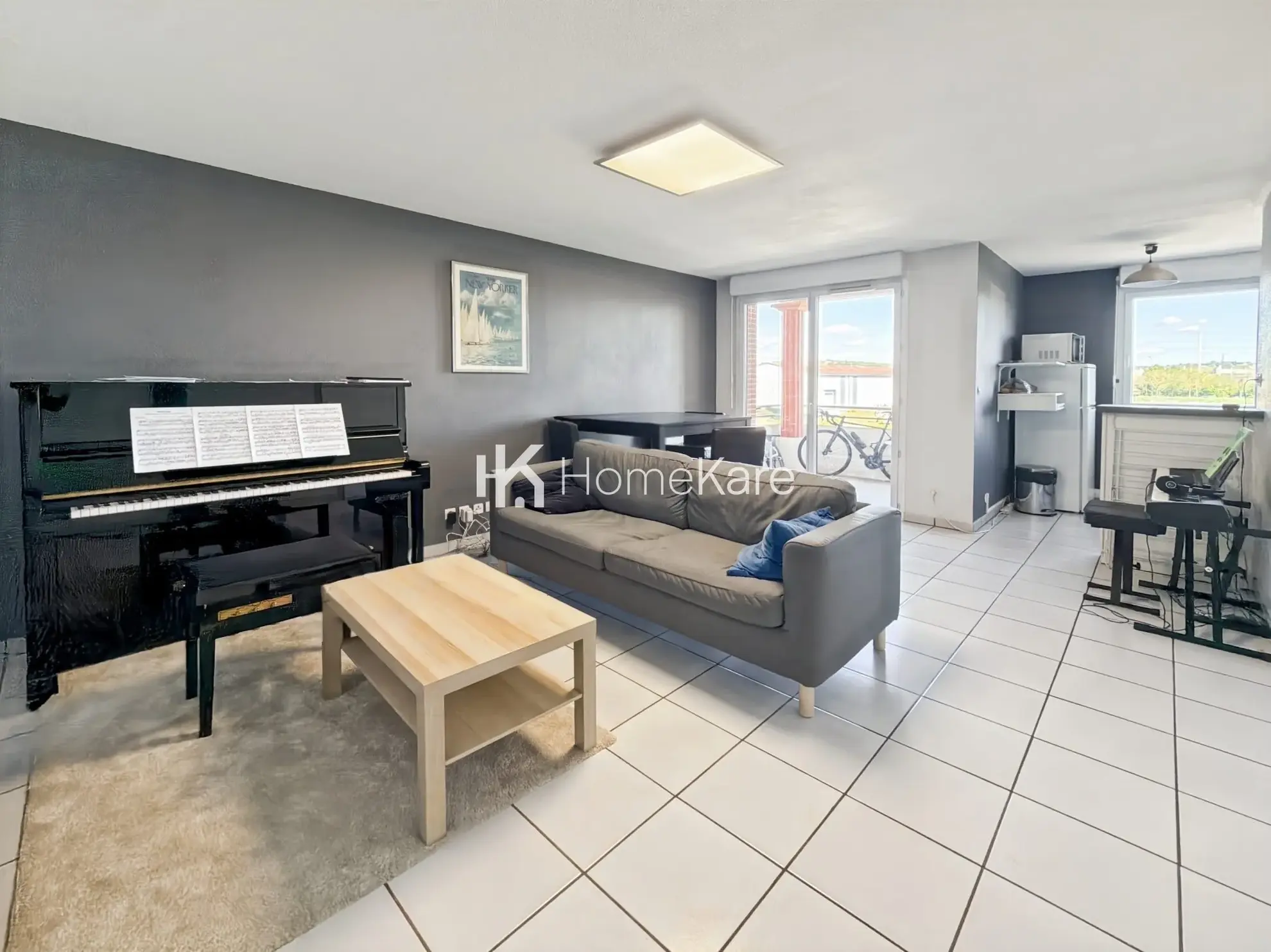 Appartement T2 rénové avec piscine et parking à Toulouse 31100
