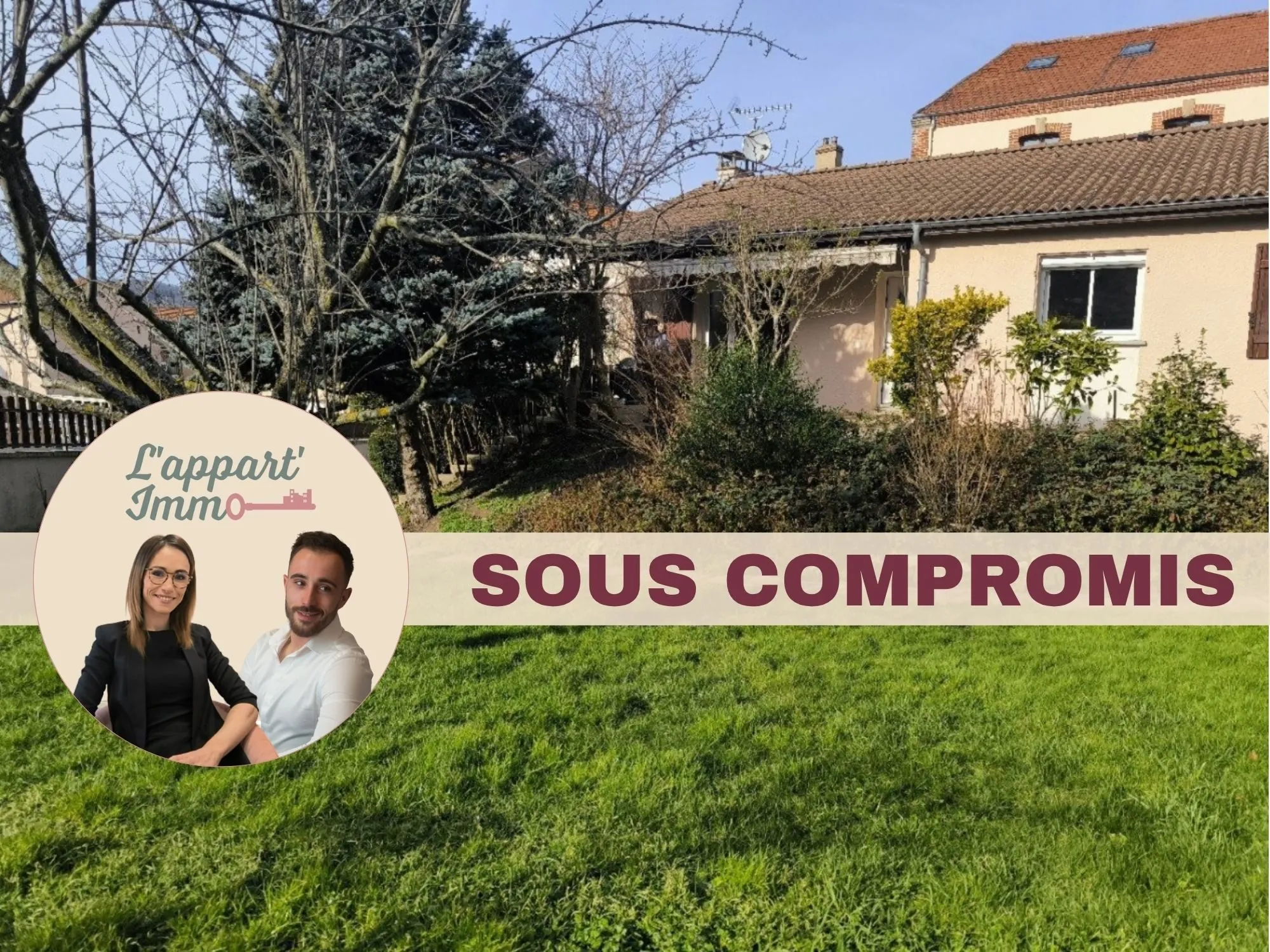 Maison à vendre à La Ricamarie avec jardin et terrasse en pleine nature