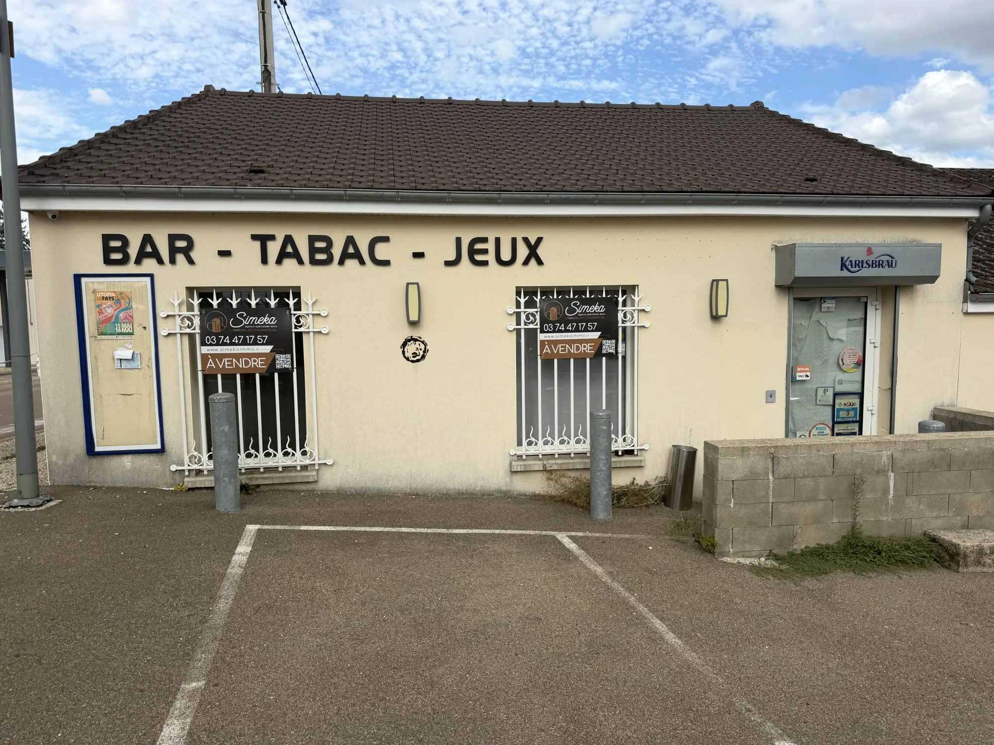 Fonds de commerce Bar Tabac FDJ PMU à Auxon - Opportunité à saisir
