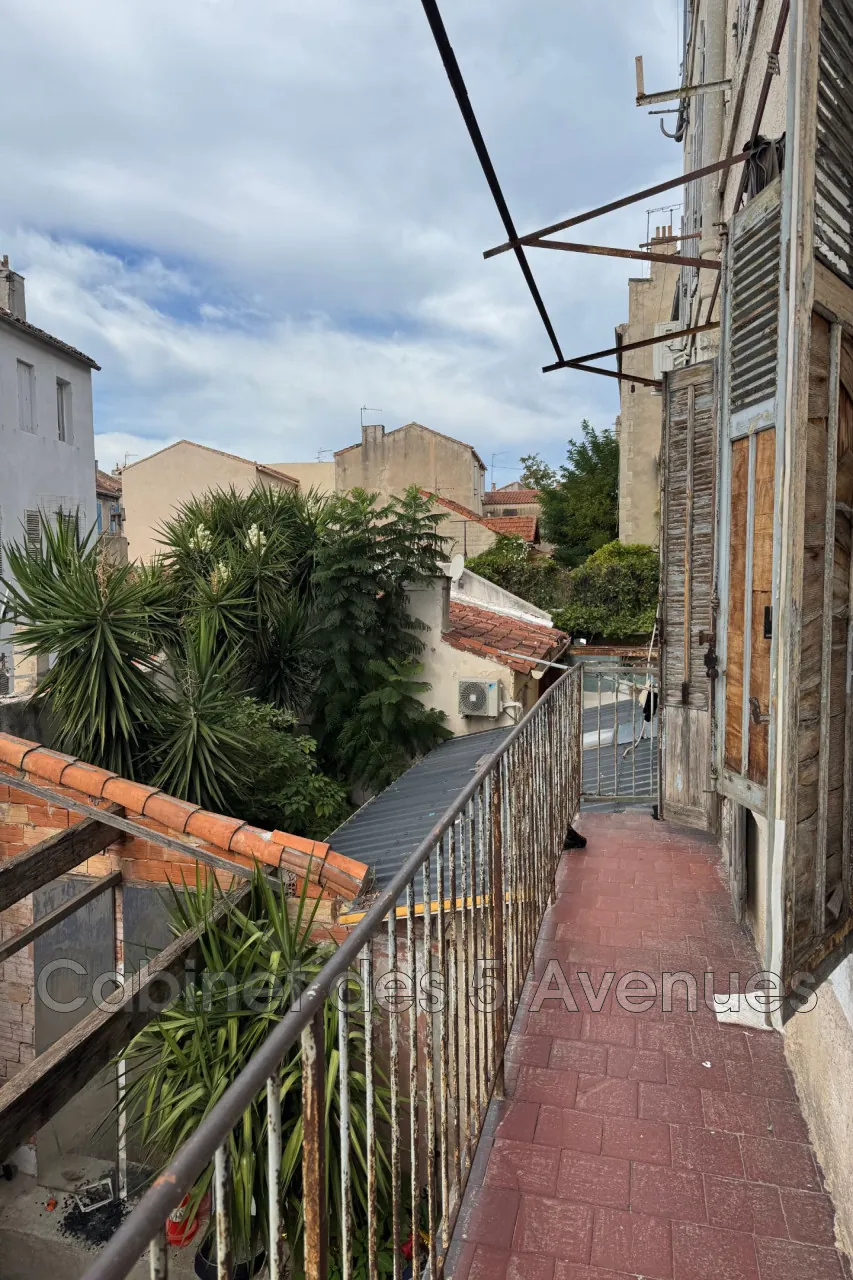 Achat appartement 3 pièces avec balcon et terrasse à Marseille - Belle de Mai