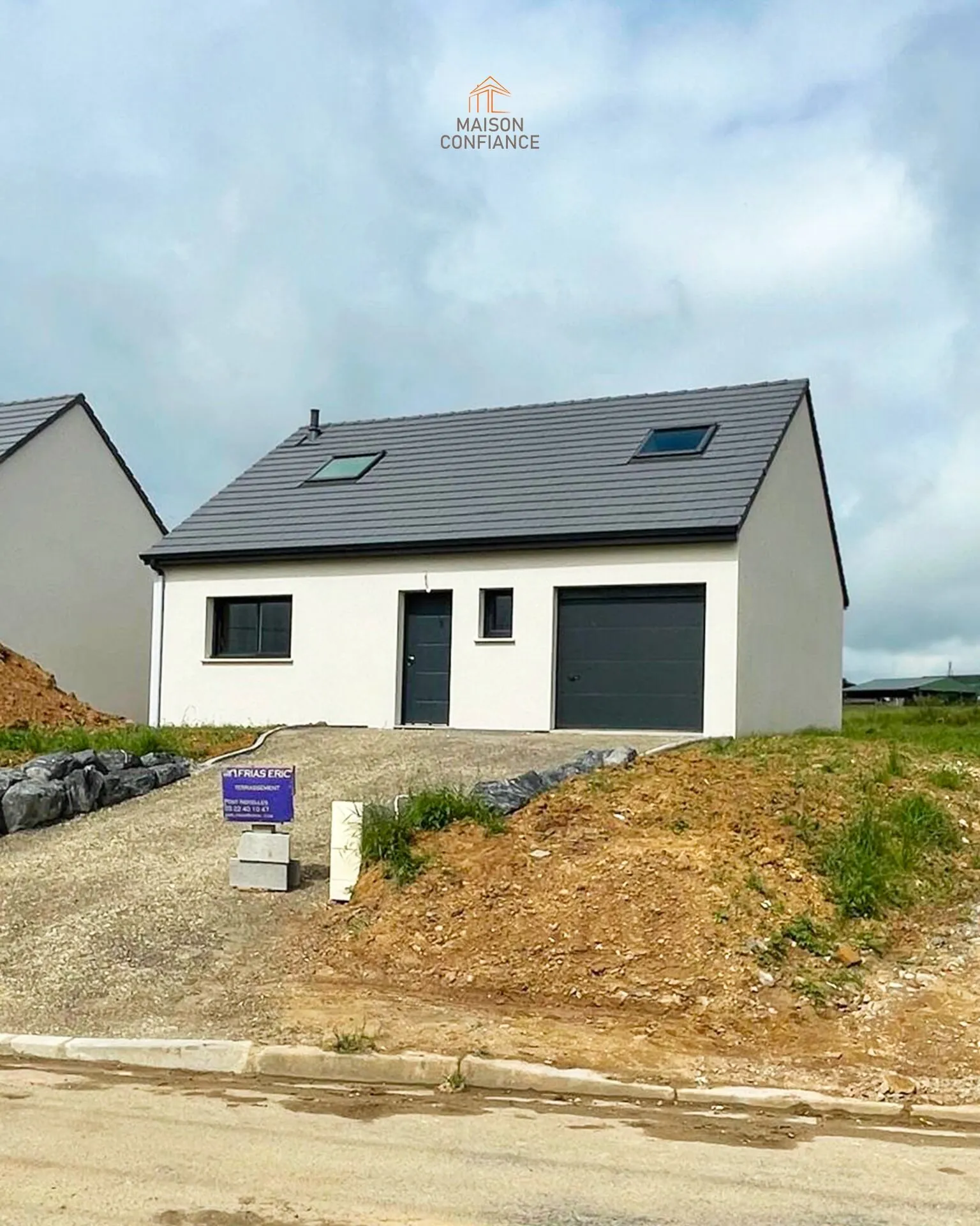 Maison neuve de 95m² à Dernancourt avec terrain de 1000m² et certification RE 2020