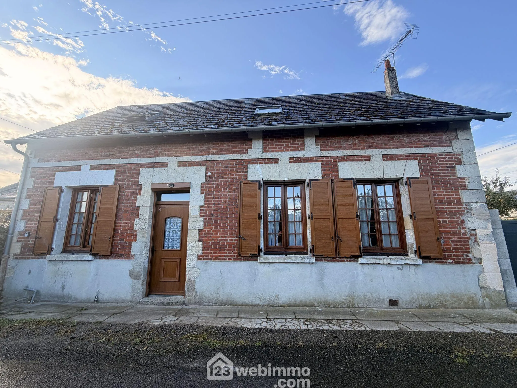 Maison de village à rénover de 110m² avec terrain à Brancourt-en-Laonnois