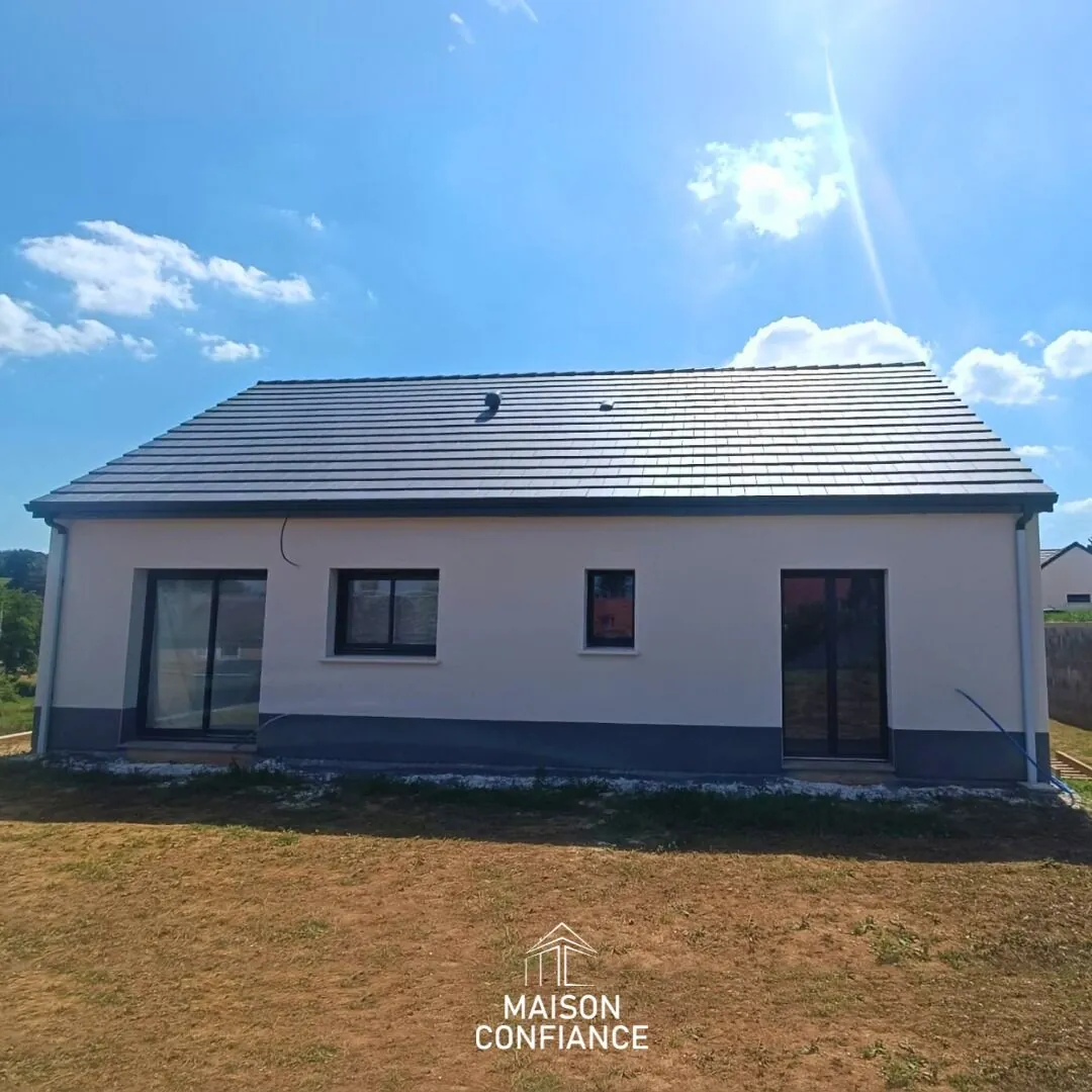 Maison neuve sur-mesure à Oresmaux de 74 m² avec combles aménageables