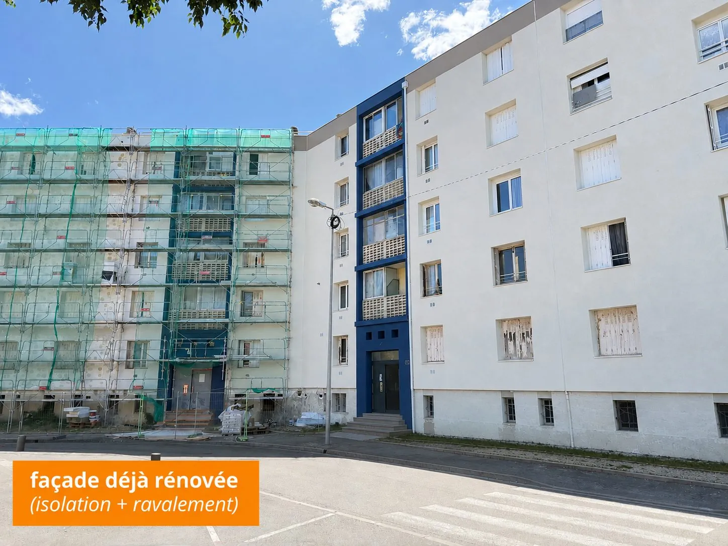 Appartement 62 m² à rénover avec terrasses et stationnement à Nîmes