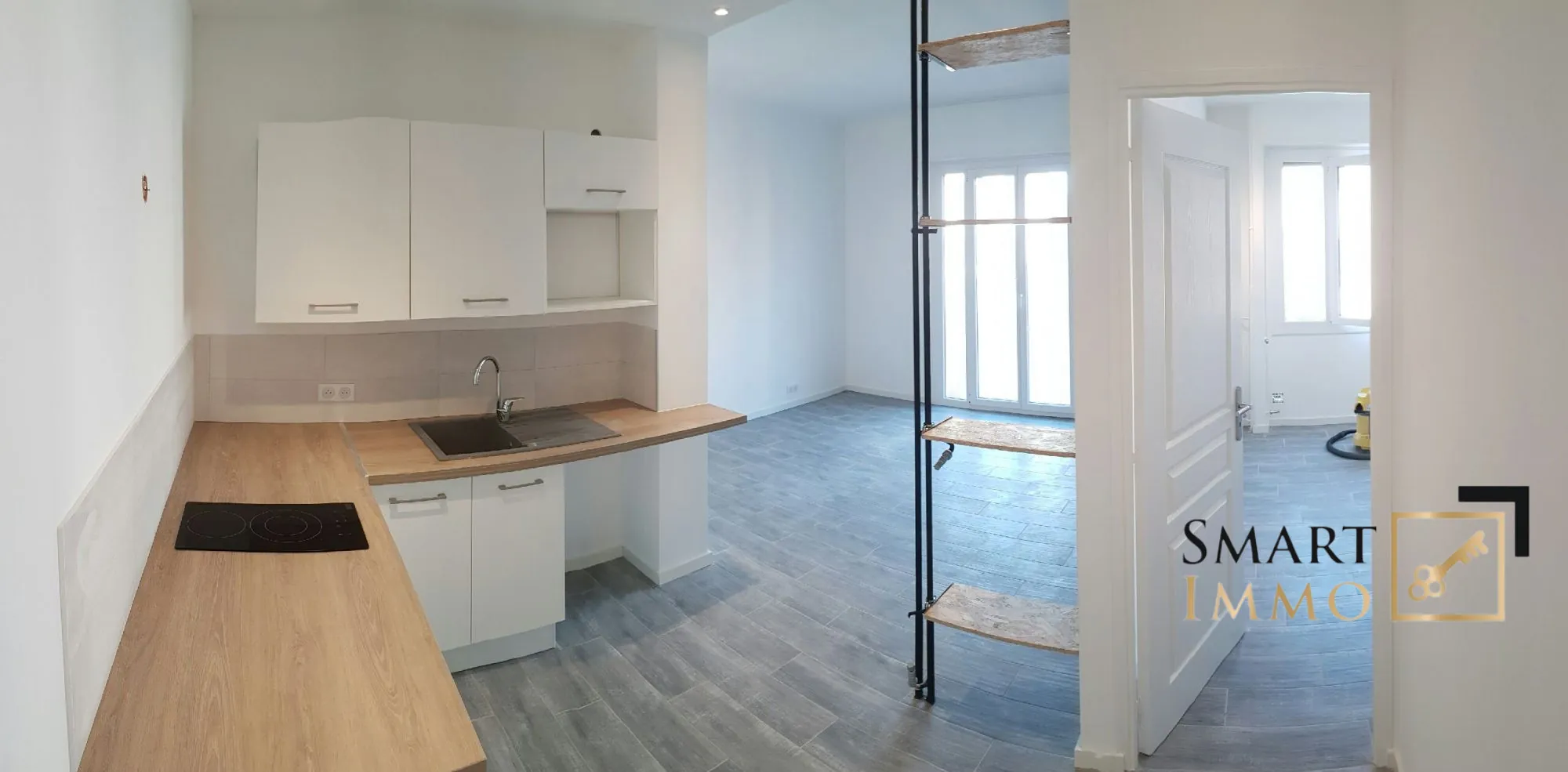 Appartement 2 pièces à Riquier, Nice - Loué jusqu'en 2029