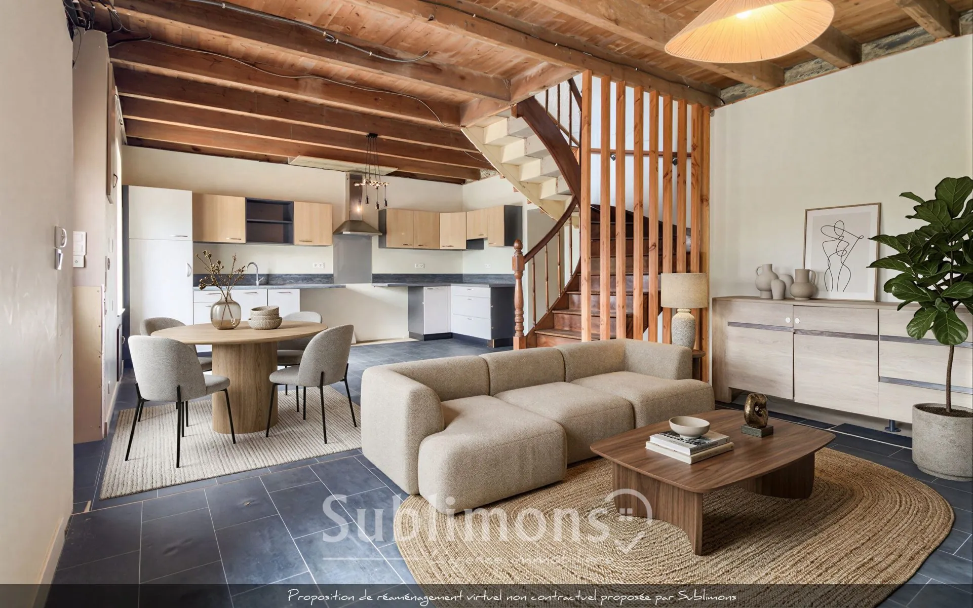 Maison à vendre à Gourin avec potentiel et garage