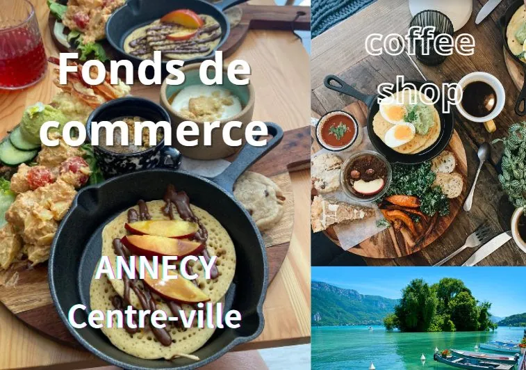 Fonds de commerce à vendre à Annecy, parfait pour coffee shop ou petite restauration