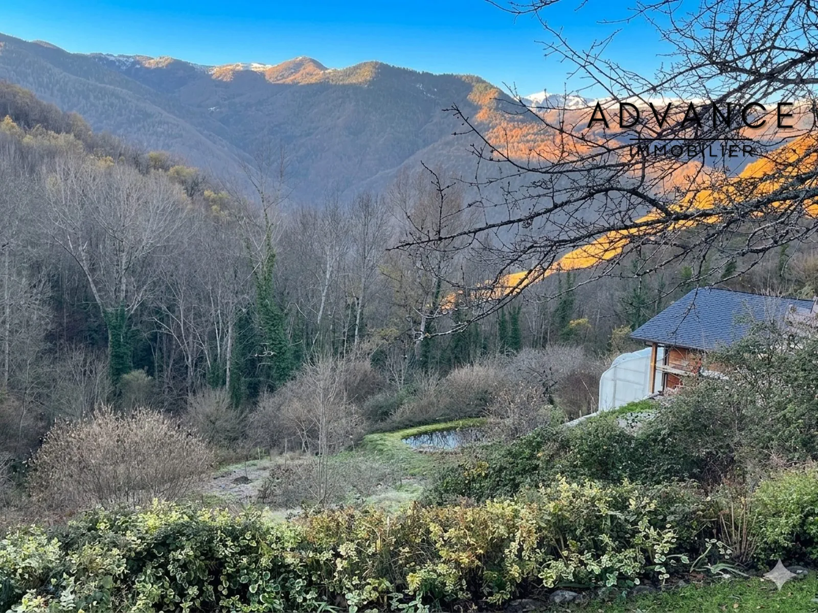 Belle maison de village avec vue dans les Pyrénées, grande surface et potentiel d'extension près de Toulouse