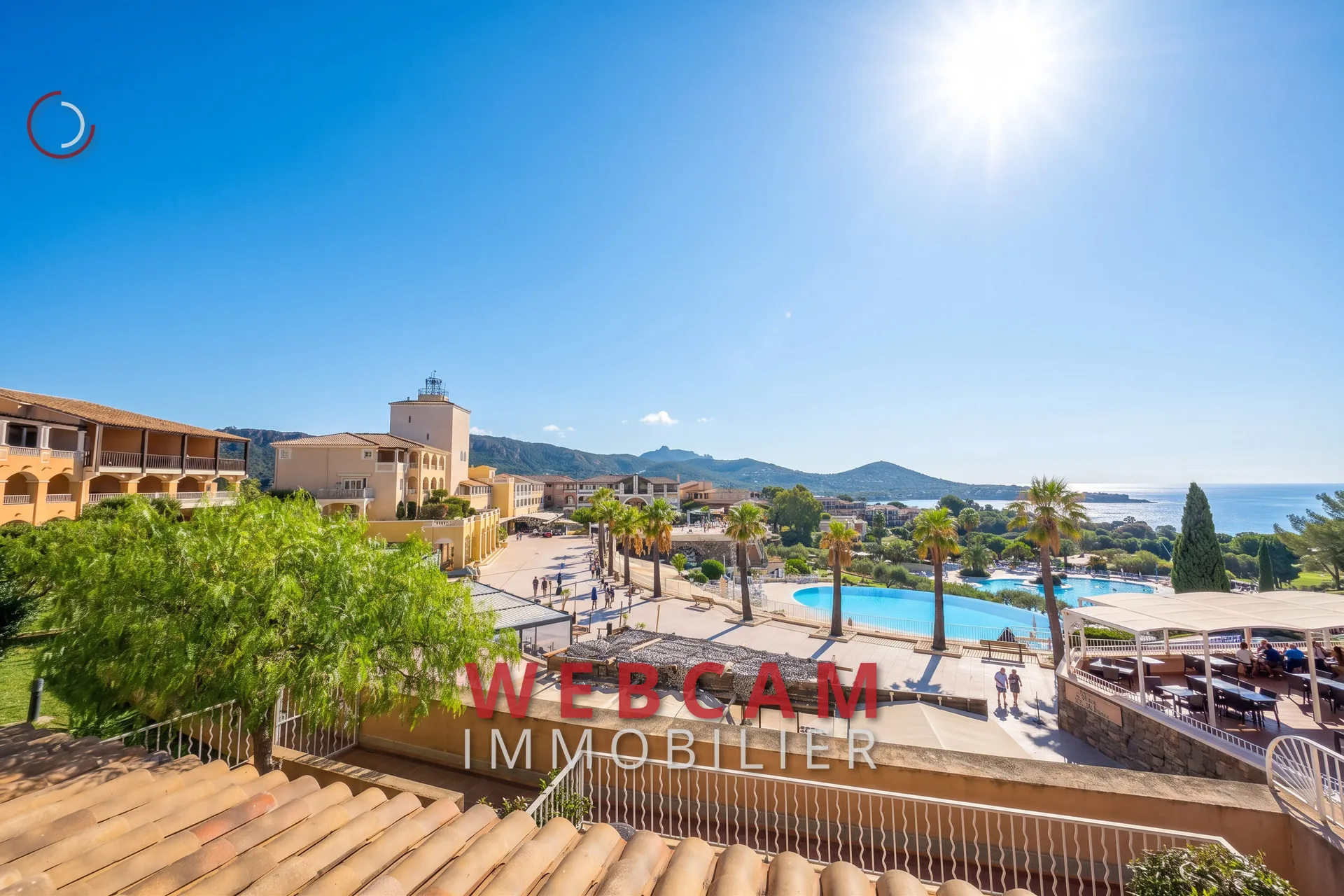 Studio Climatisé avec Vue Mer à Cap Estérel - Achat Immobilier