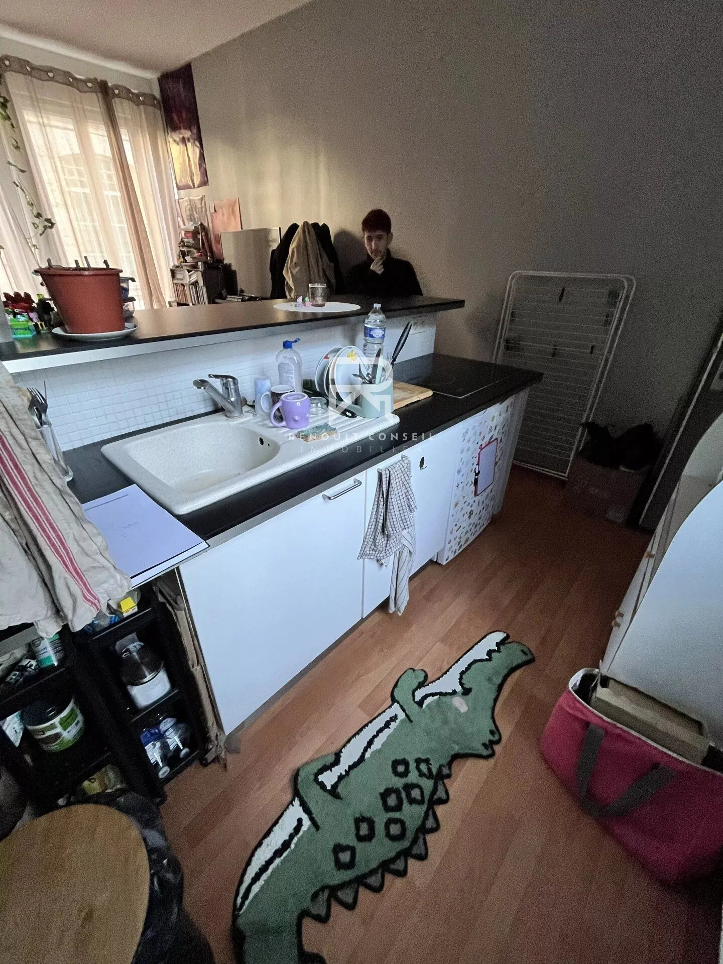 Studio de 25 m² à Rouen avec cave voûtée, secteur Saint Nicaise, idéal investissement
