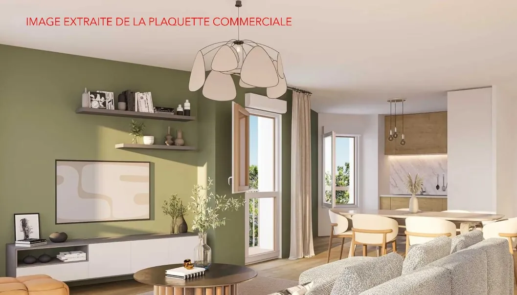 Appartement T3 neuf à Toulouse avec balcon et parking - Livraison 2028
