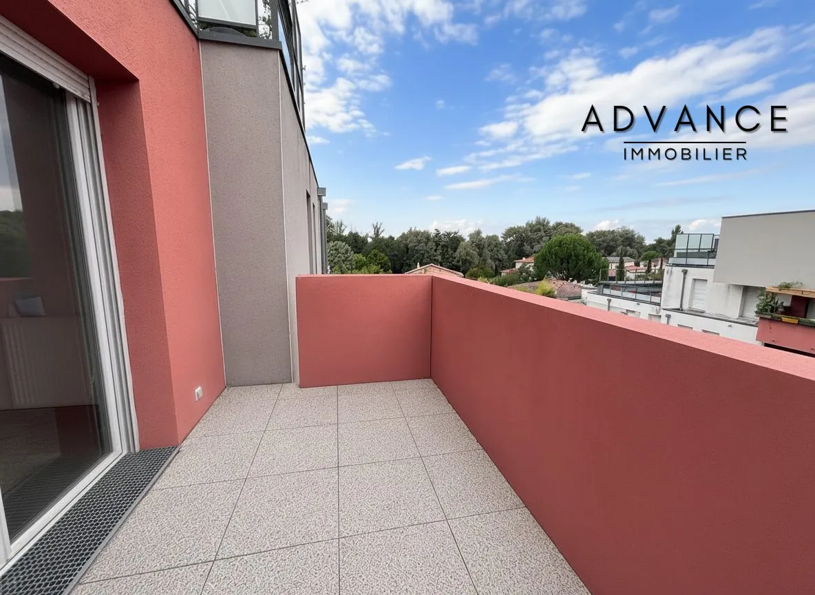 Appartement T2 à vendre à Tournefeuille avec balcon et parking sécurisé