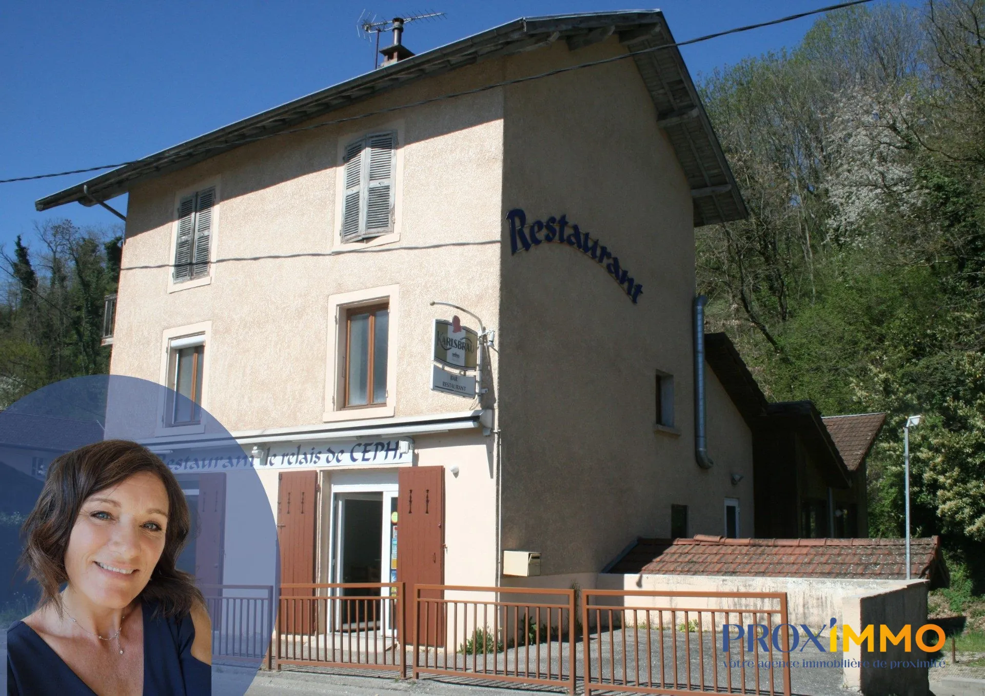 À vendre fonds de commerce restaurant et bar à Saint-Jean-de-Moirans