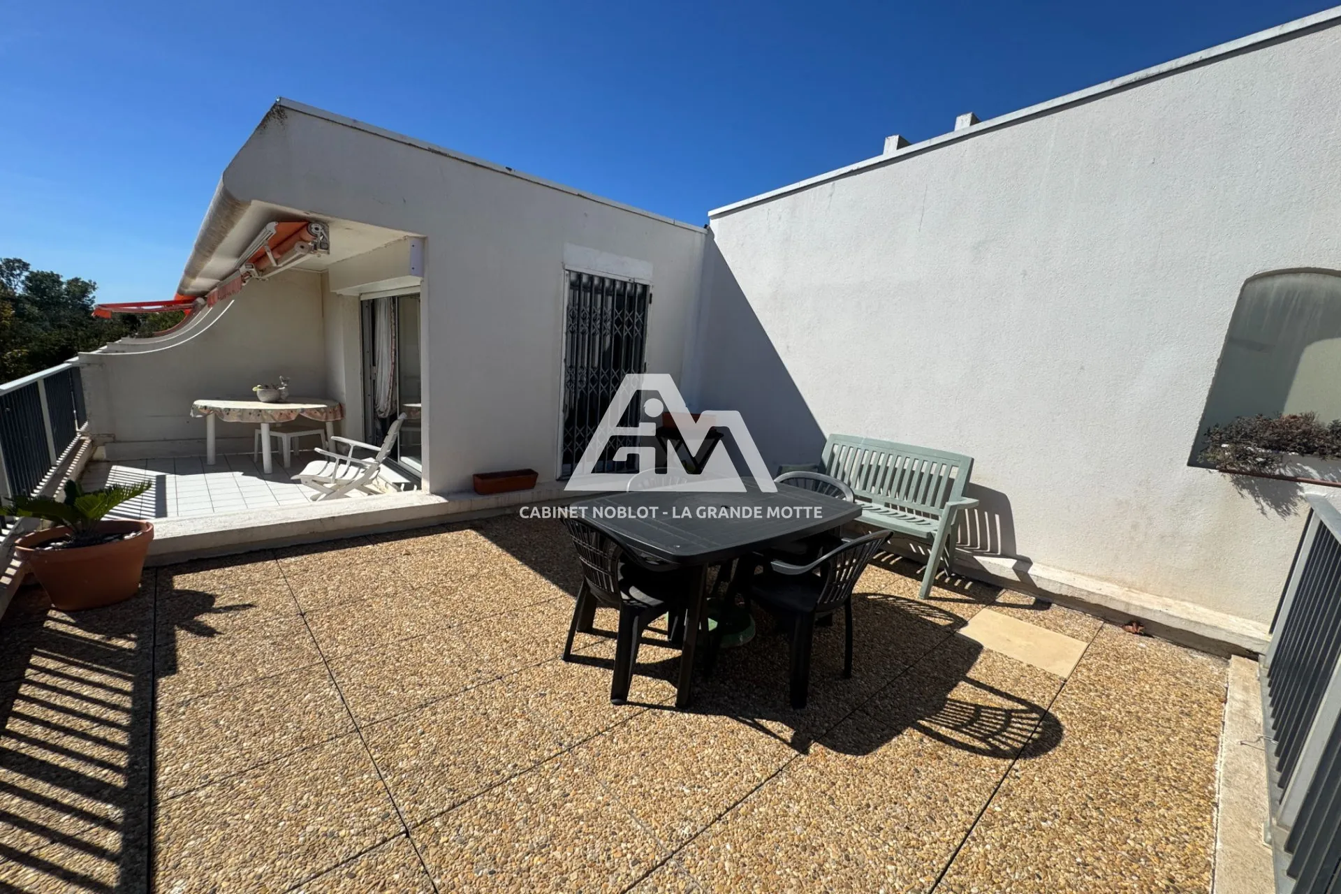 Appartement 2 pièces avec terrasse à La Grande-Motte - Vue verdure
