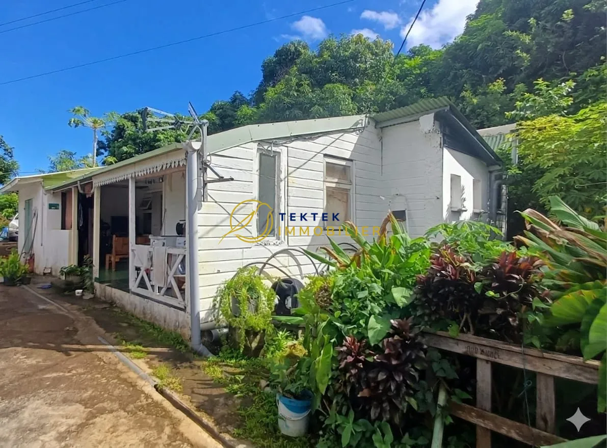 Maison à rénover ou reconstruire avec vue mer à La Possession