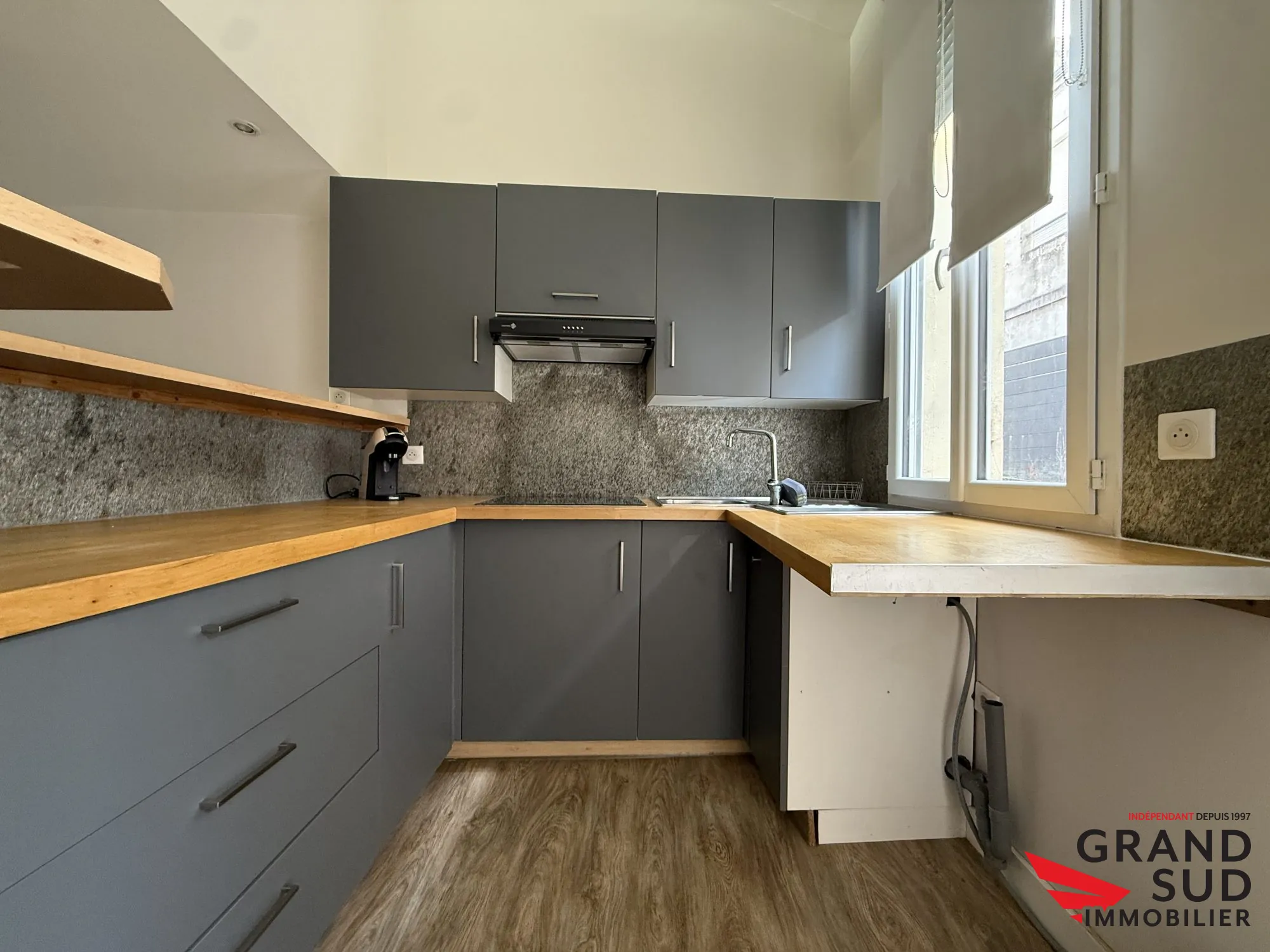 Appartement T1 bis / T2 à vendre à Bordeaux Saint-Nicolas, secteur recherché avec calme et proximité commodités