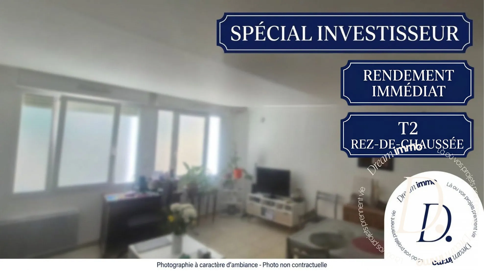 Bel appartement T2 de 44 m² à Mugron, investissement locatif sécurisé