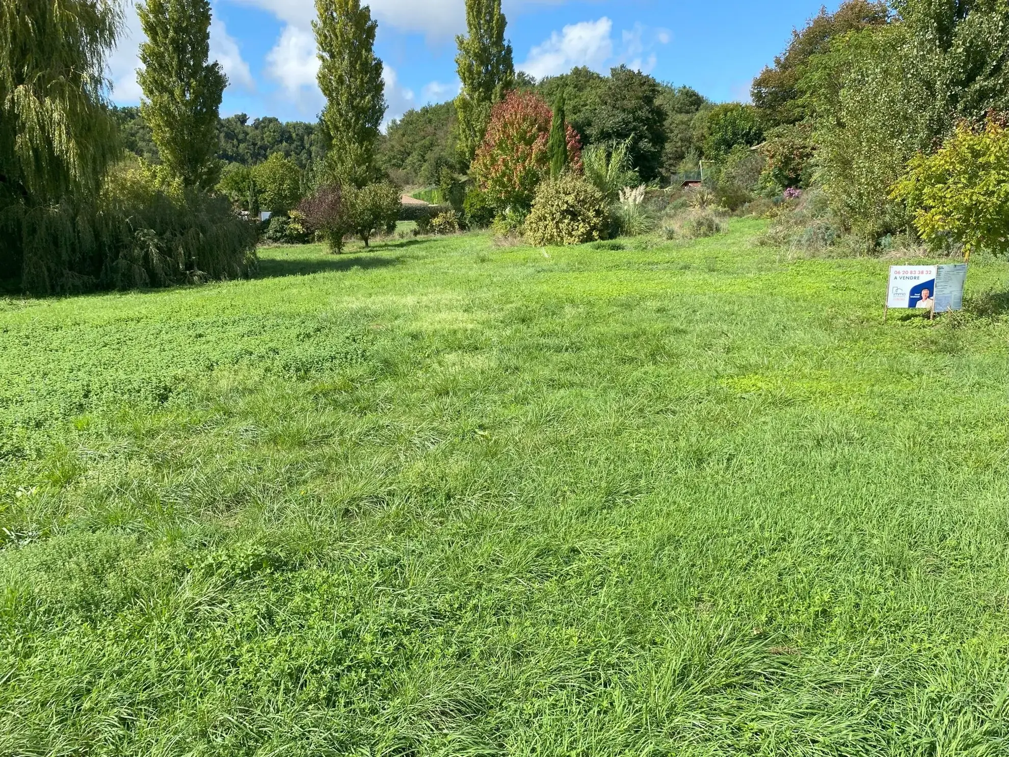 Terrain à vendre à Parnans - 1258 m² partiellement constructible