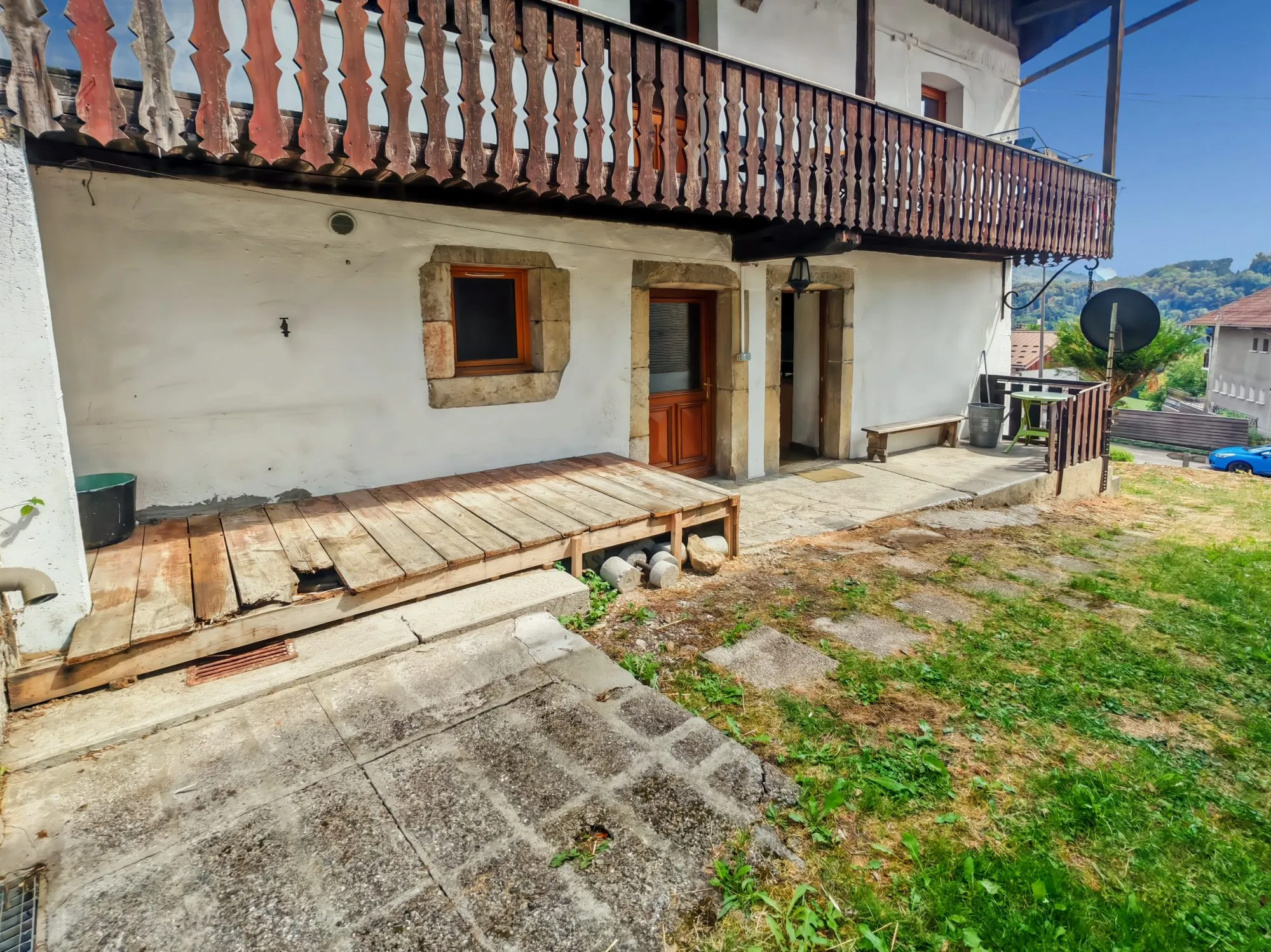 Appartement de 70 m² avec terrasse et vue Mont-Blanc à Onnion