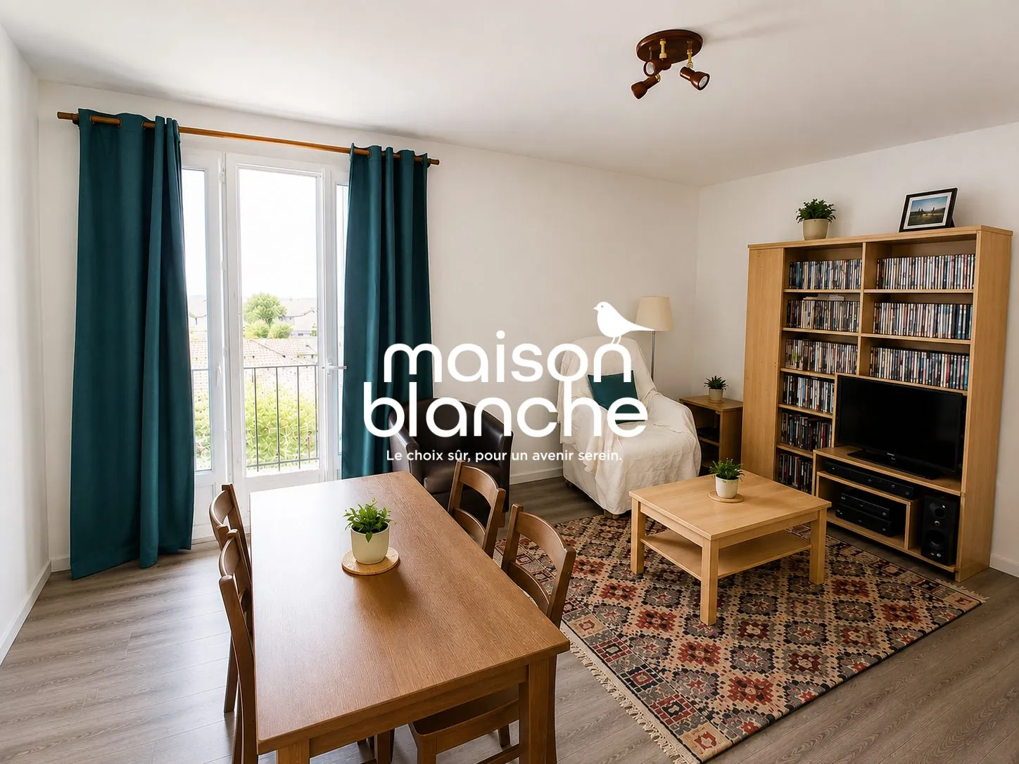 Appartement T2 loué à vendre à Parthenay, investissement sécurisé