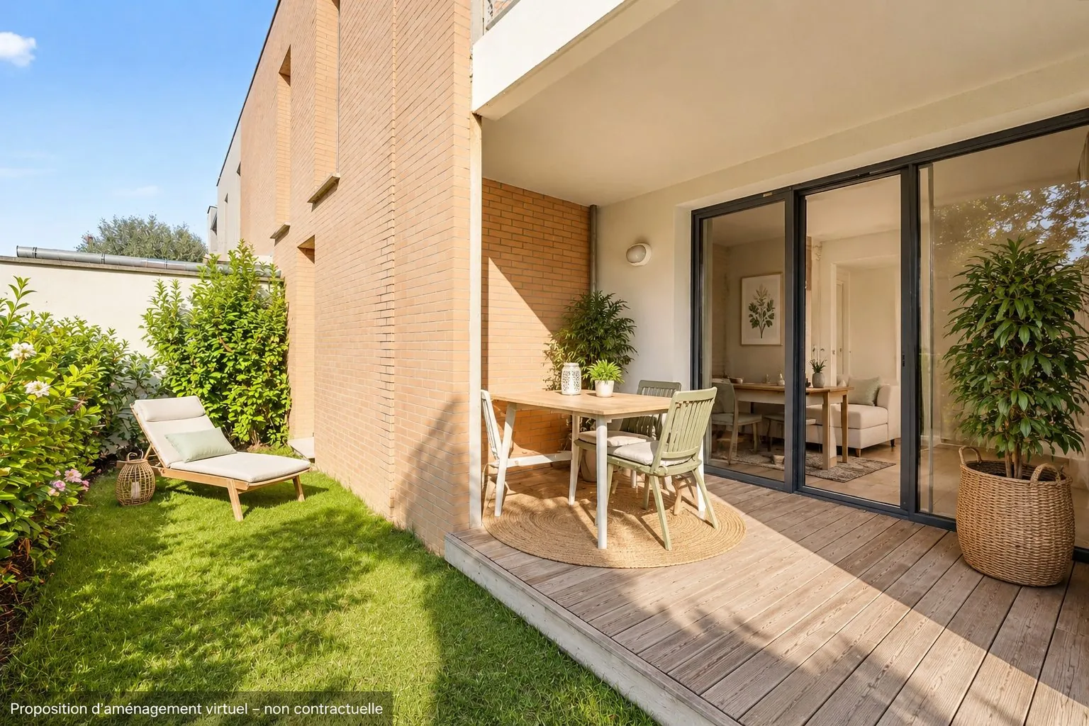 Charmant T2 avec jardin et terrasse à L'Union – Appartement rénové, idéal investisseur ou primo-accédant