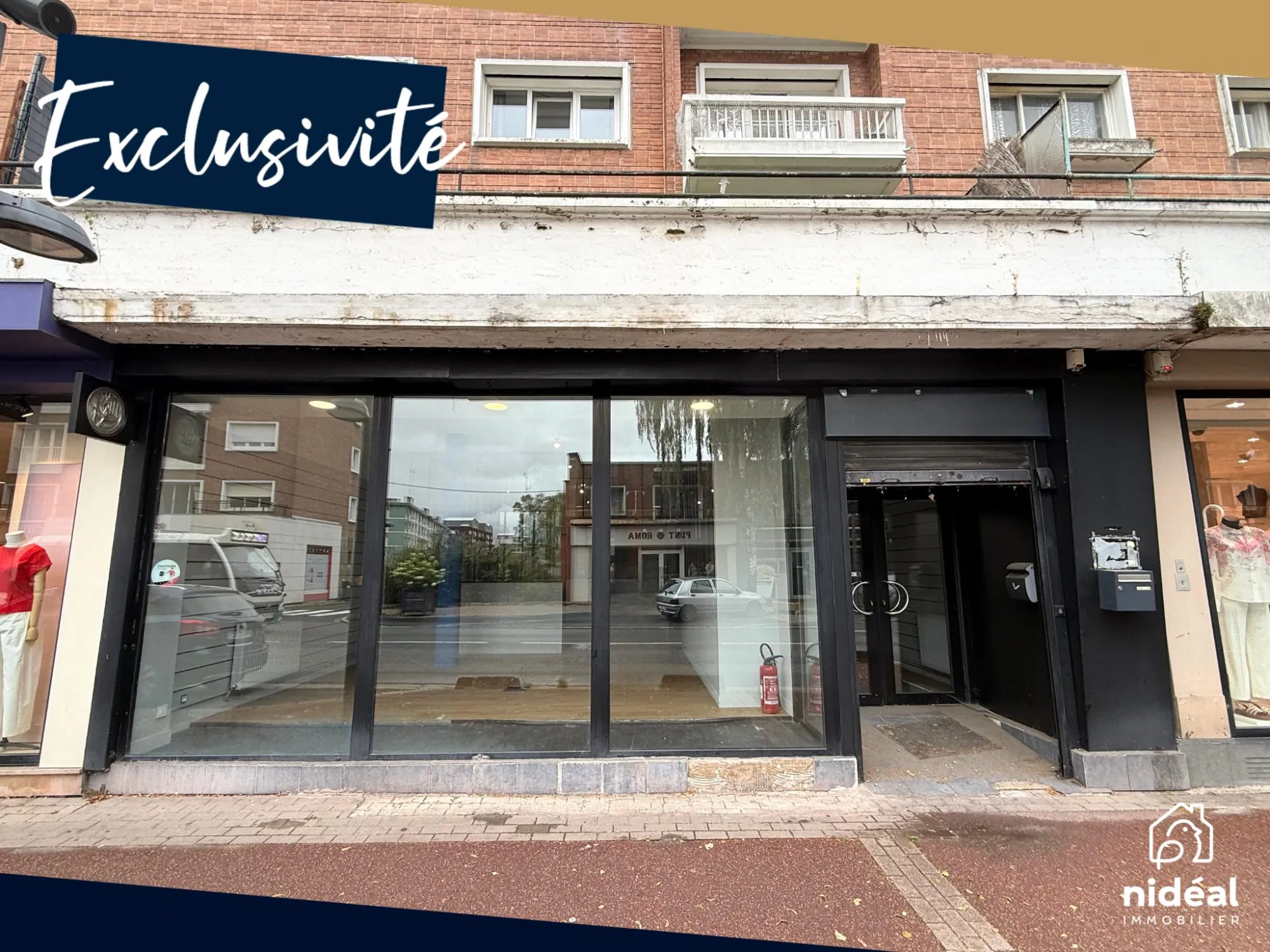 Local commercial à vendre à Maubeuge, emplacement stratégique et rénové