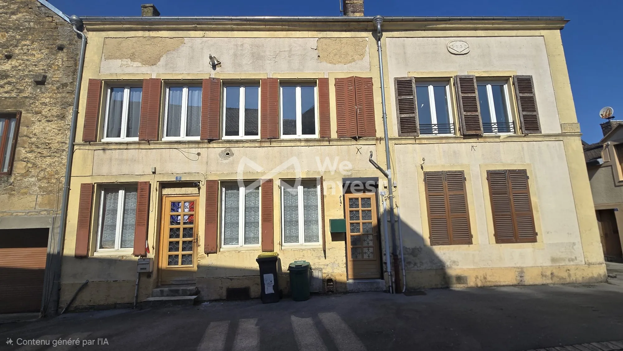 Maison à vendre à Raucourt et Flaba avec 3 logements et potentiel d'investissement